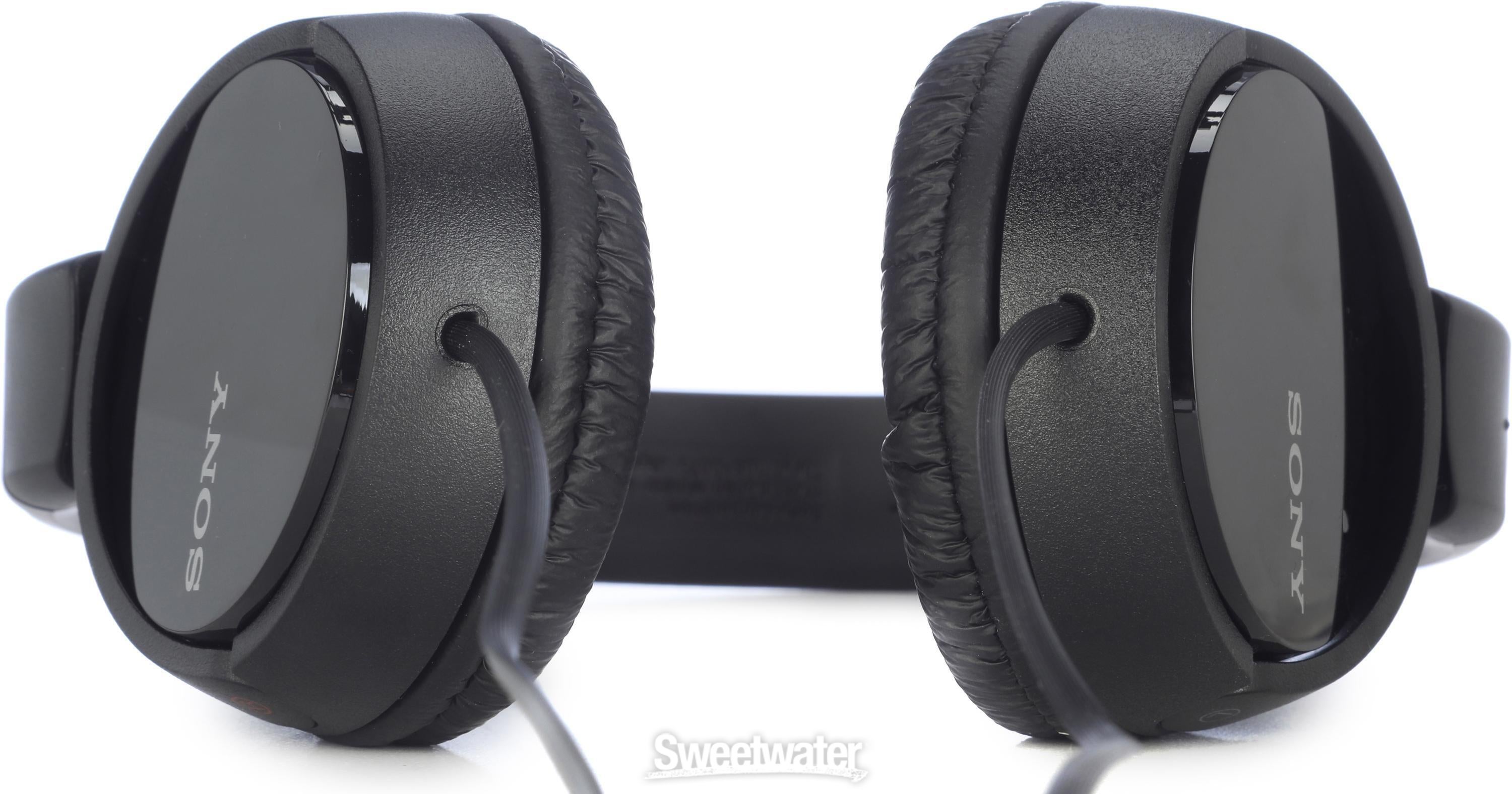 Sony MDRZX110 ZX Series Wired On-ear Headphones - Black