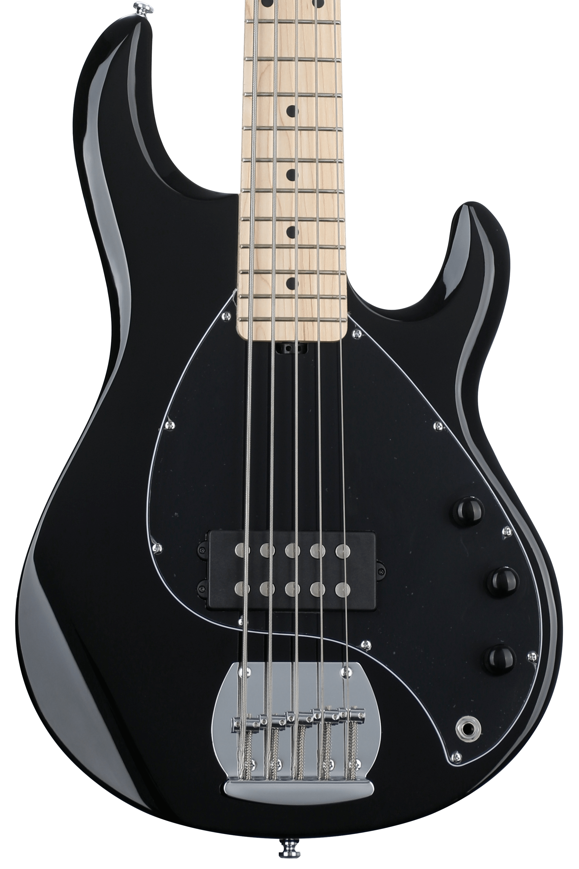 Sterling By Music Man StingRay RAY5 Bass Guitar - Black | Sweetwater