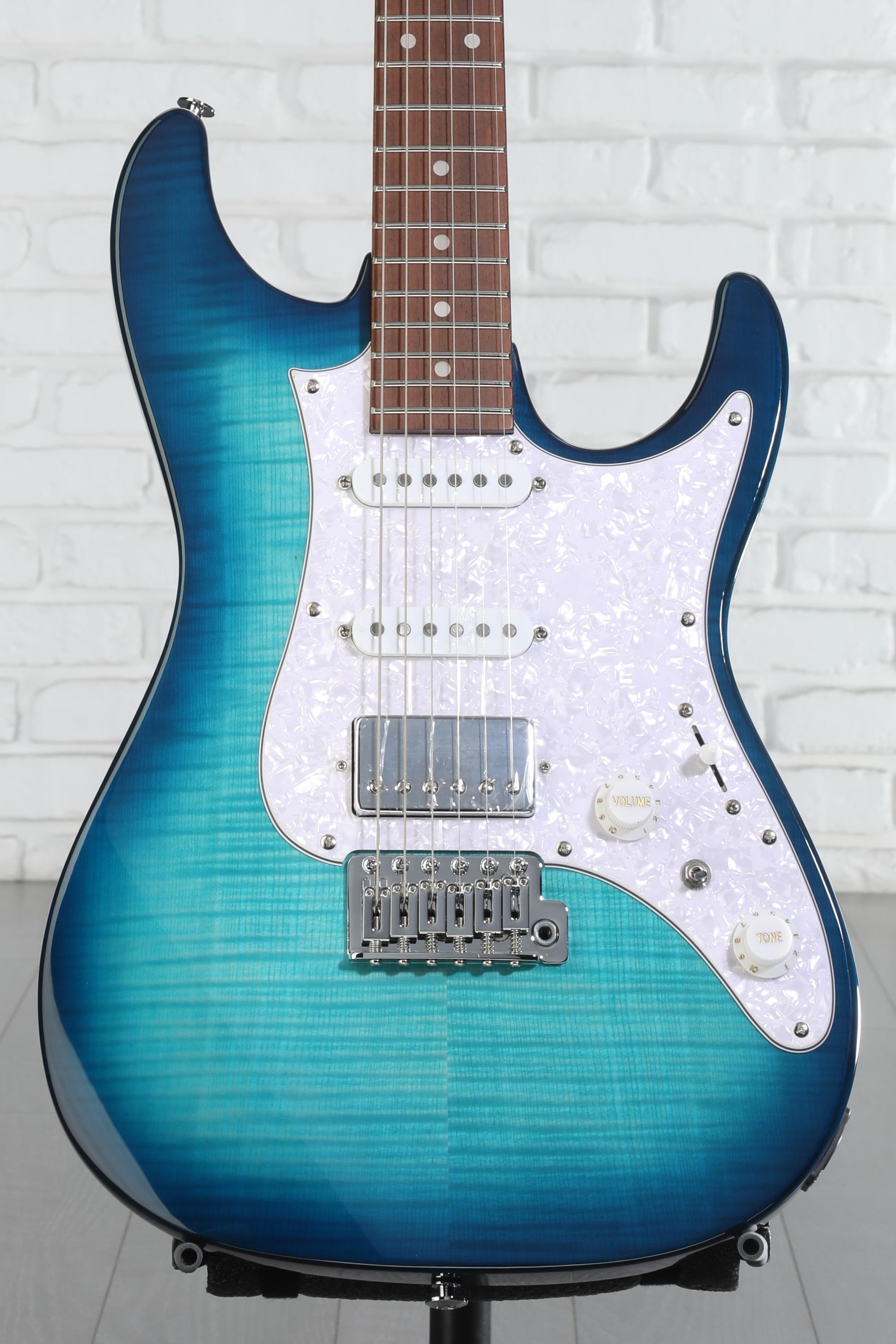 Ibanez Standard AZ22S1F Electric Guitar - Transparent Turquoise