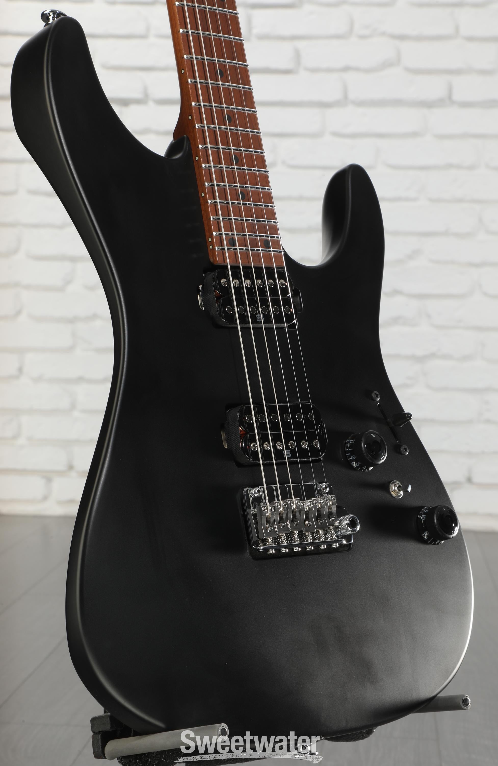 ギター ibanez Prestige AZ2402 BKF Ibanez Prestige AZ2402 Electric Guitar - Black Flat | Sweetwater