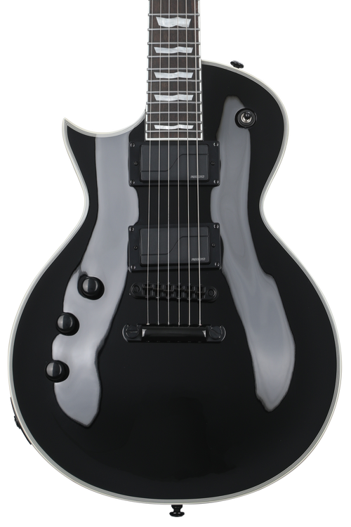 ESP LTD EC-1000S Fluence, Left-handed Electric Guitar - Black