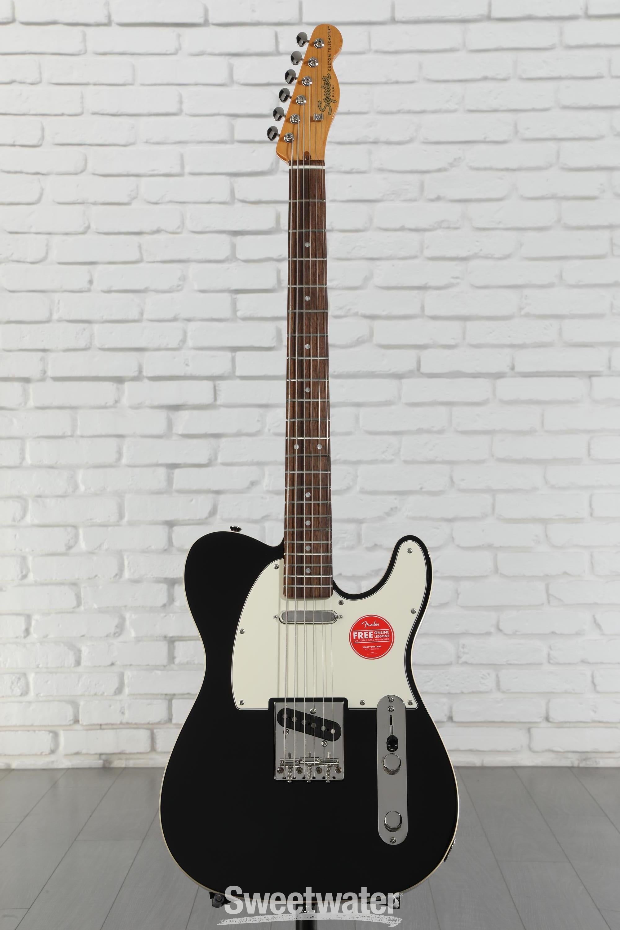 ギター squier baritone telecaster Squier Classic Vibe Baritone Custom Telecaster - Black