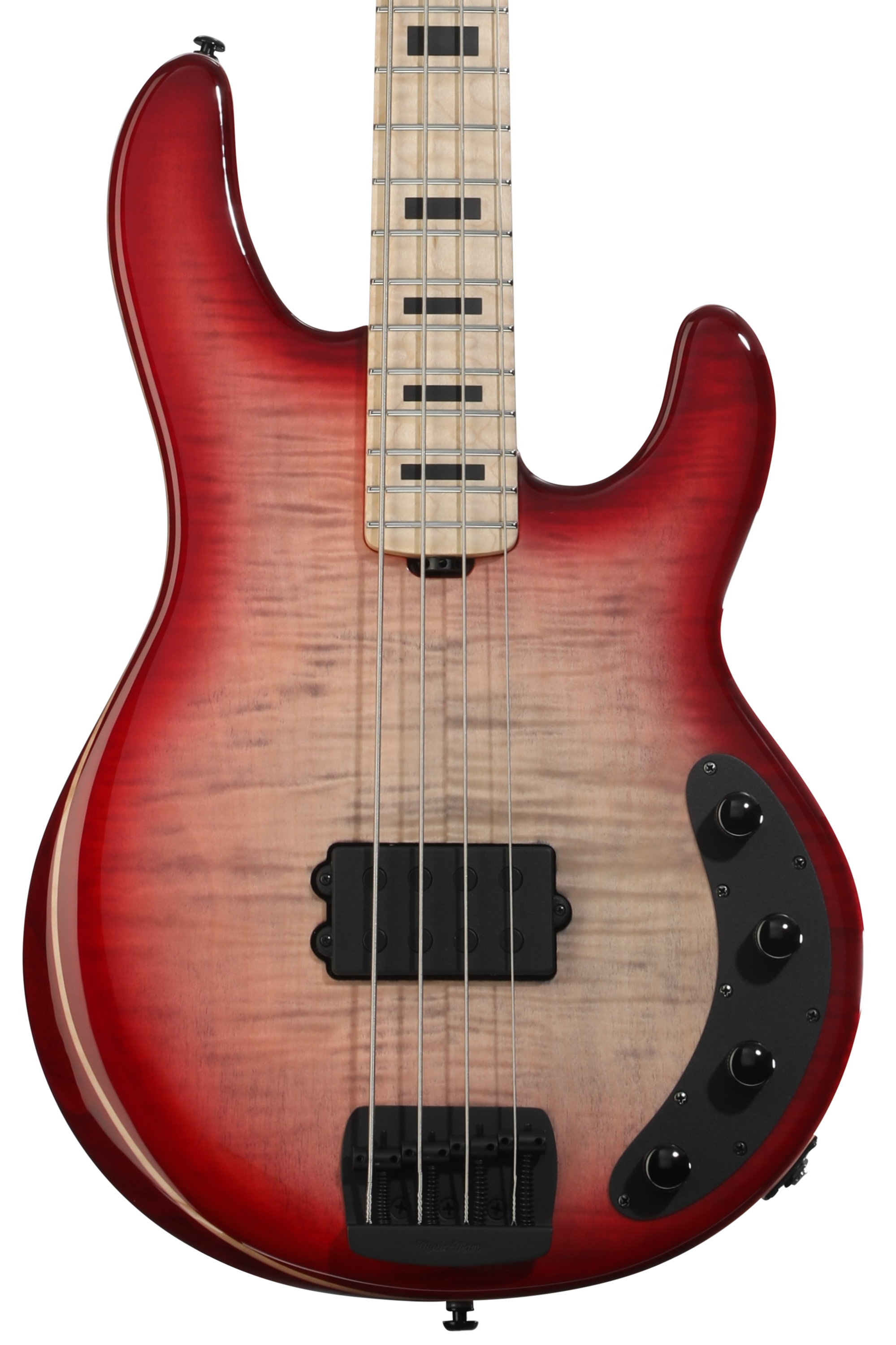 Lakland USA 44-94 Deluxe Quilted Maple Bass Guitar - Tobacco