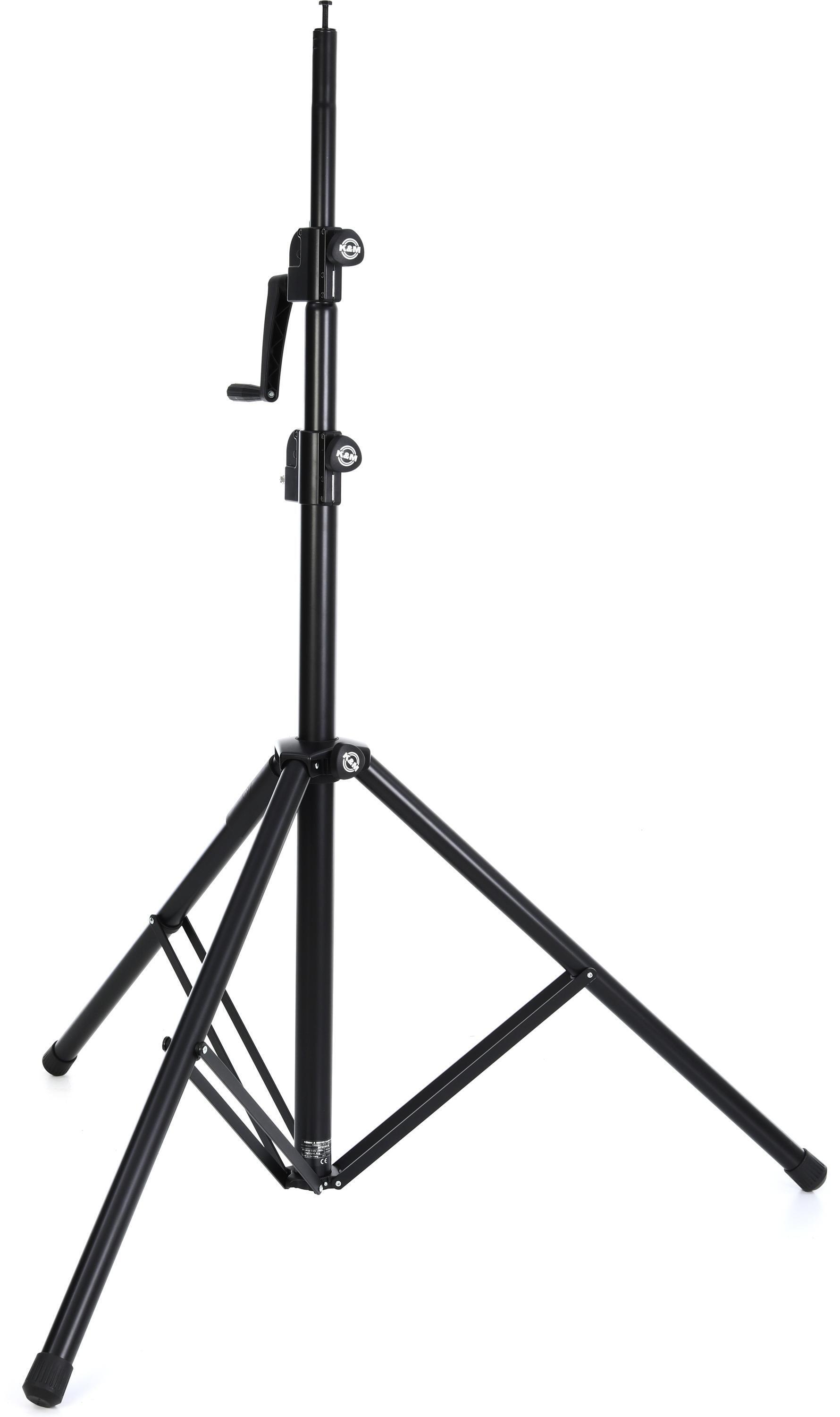 Photo of K&M 24730 Tall Dual Crank Audio/Lighting Stand