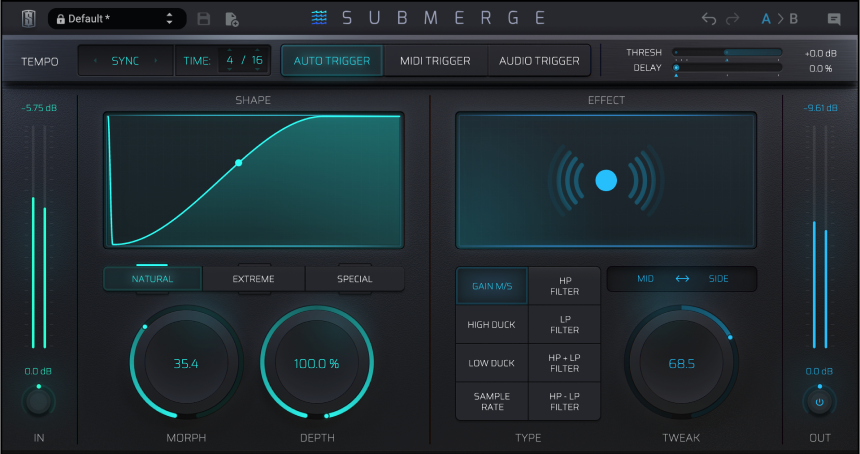 Photo of Slate Digital Submerge Sidechain Plug-in