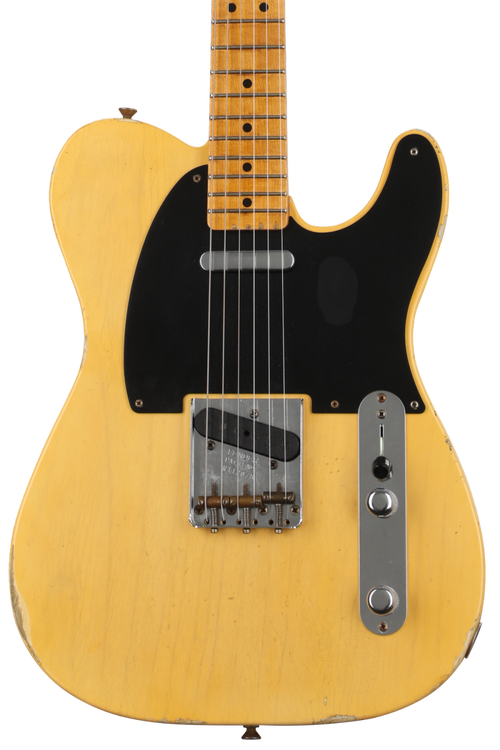 特価！Fender Custom Shop Telecaster 1952 Fender Custom Shop 1952 Telecaster NOS LE Guitar Butterscotch