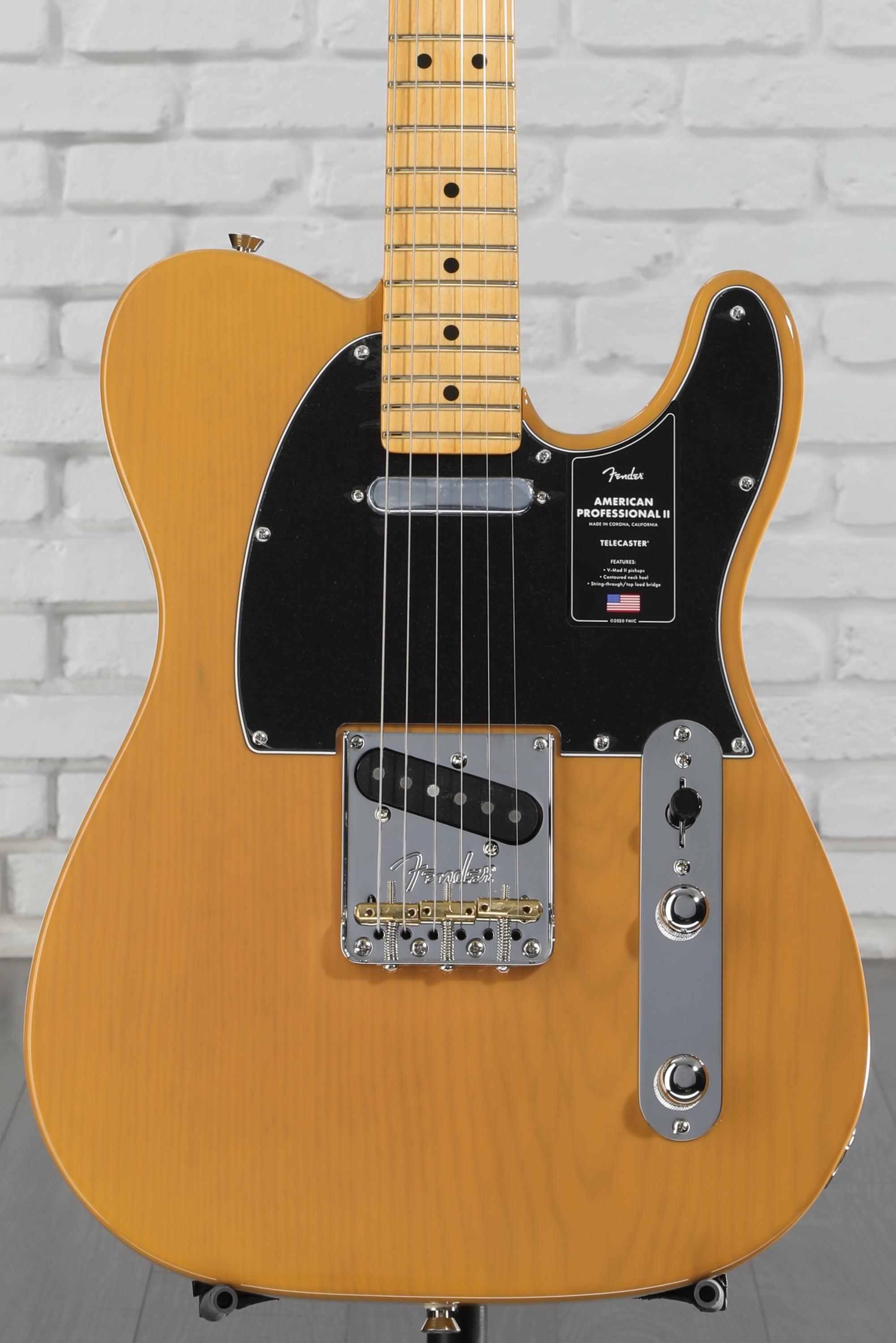 ギター American Professional Telecaster Fender American Professional II Telecaster - Butterscotch