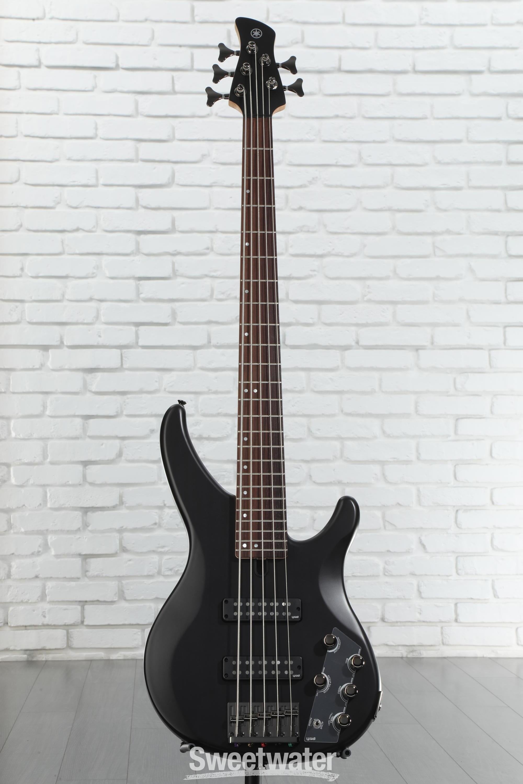 Yamaha TRBX505 5-string Bass Guitar - Translucent Black