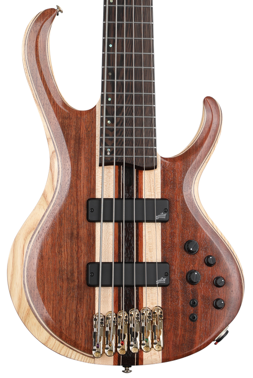 Ibanez Premium BTB1836 Bass Guitar - Natural Shadow Low