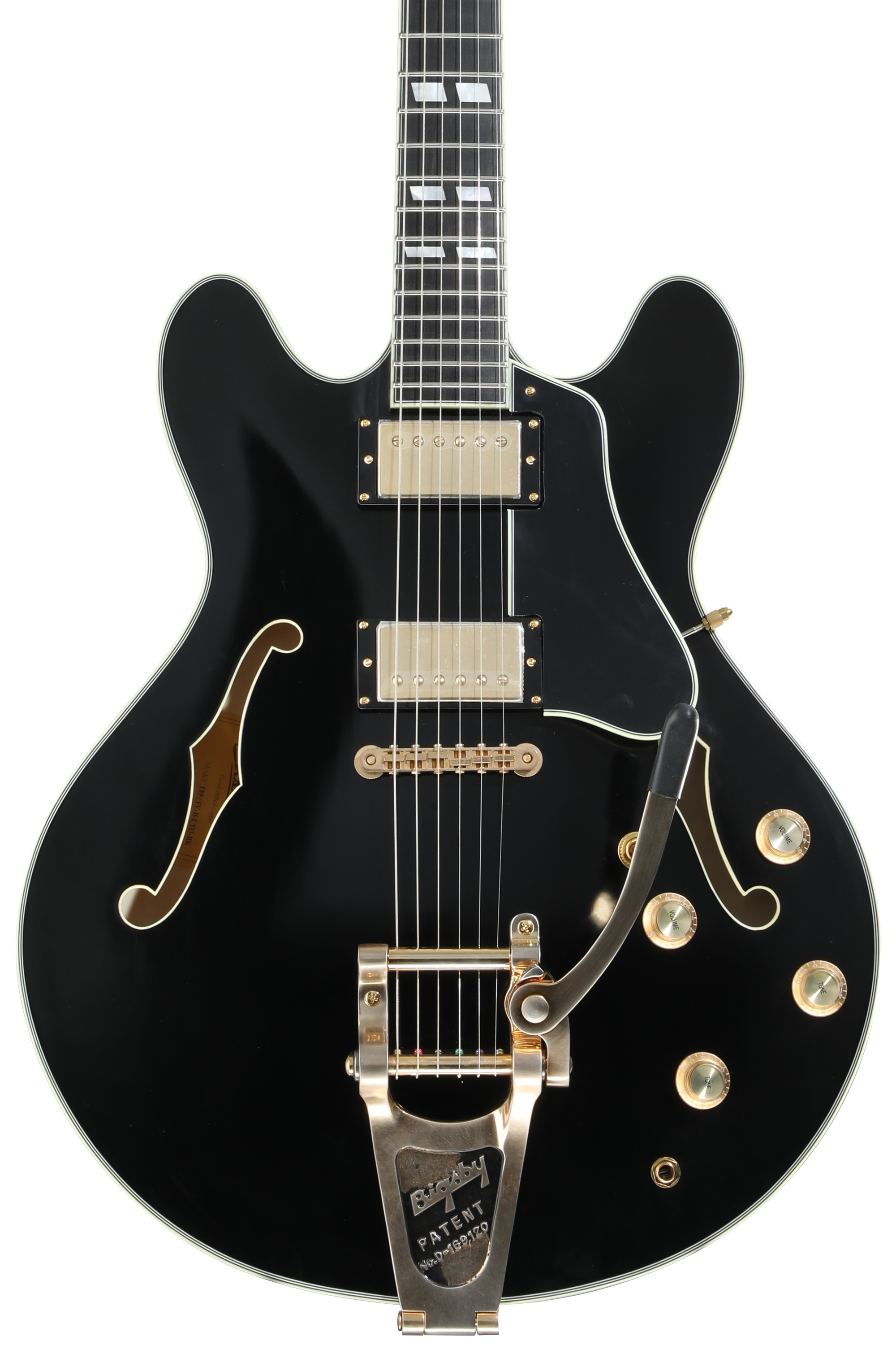 Eastman Guitars T59/TV-B-LTD-BK Semi-hollowbody Electric Guitar