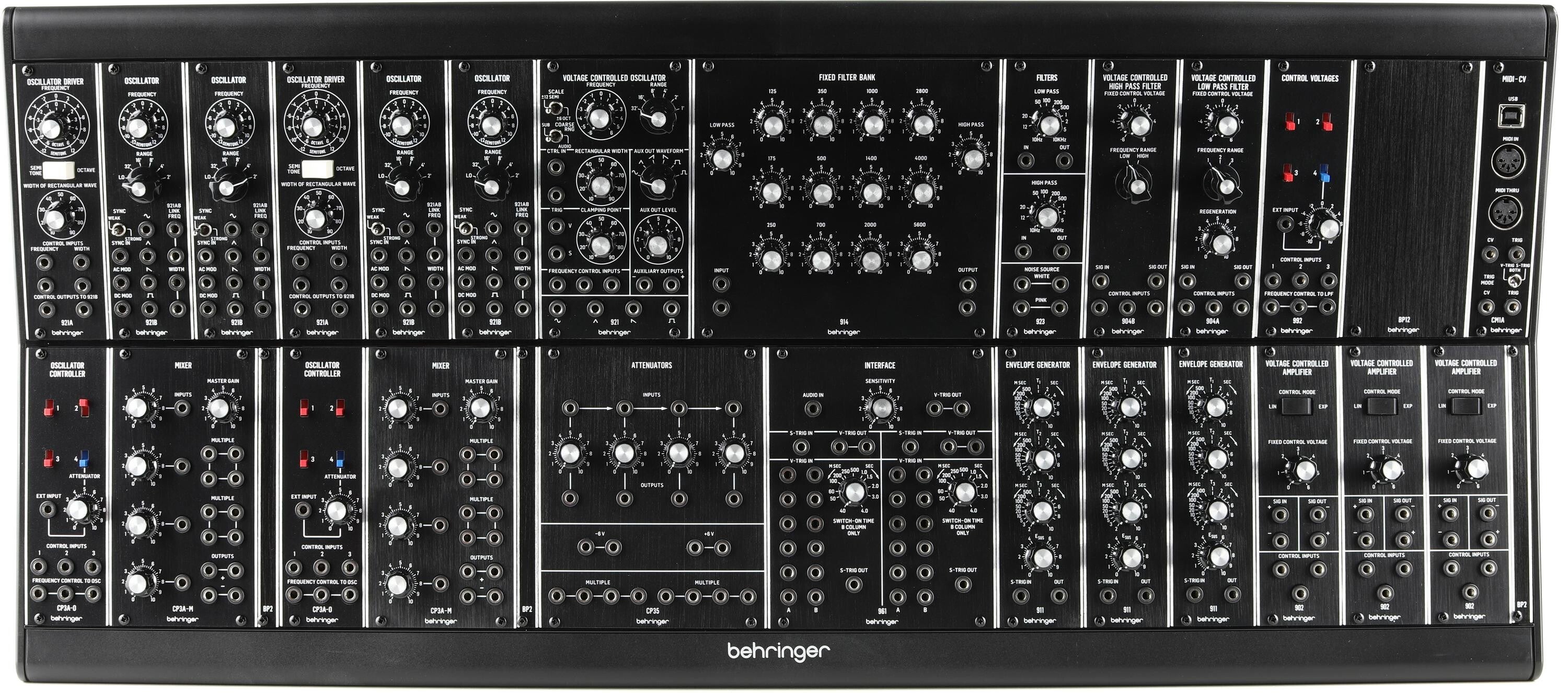 Behringer System 35 Complete Eurorack Modular Synthesizer