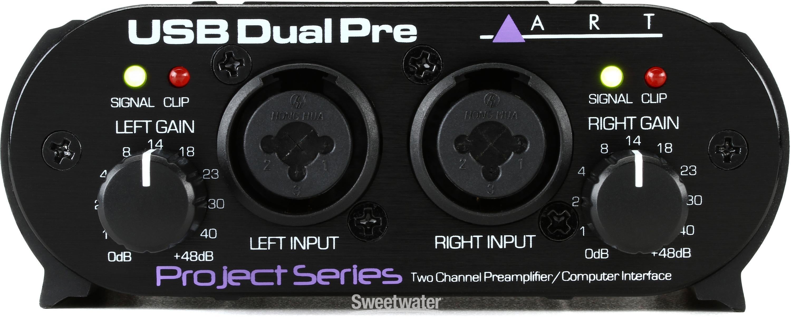 ART USB Dual Pre 2-channel Audio Interface / Preamplifier