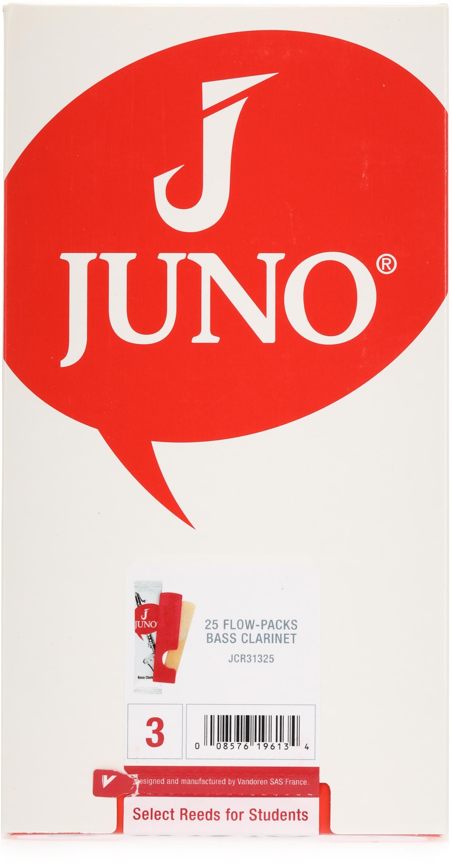 Juno JCR31325 Bass Reeds 3.0 (25pack) Sweetwater