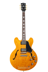 Gibson ES-335 Figured Semi-hollowbody Electric Guitar - Honey Amber