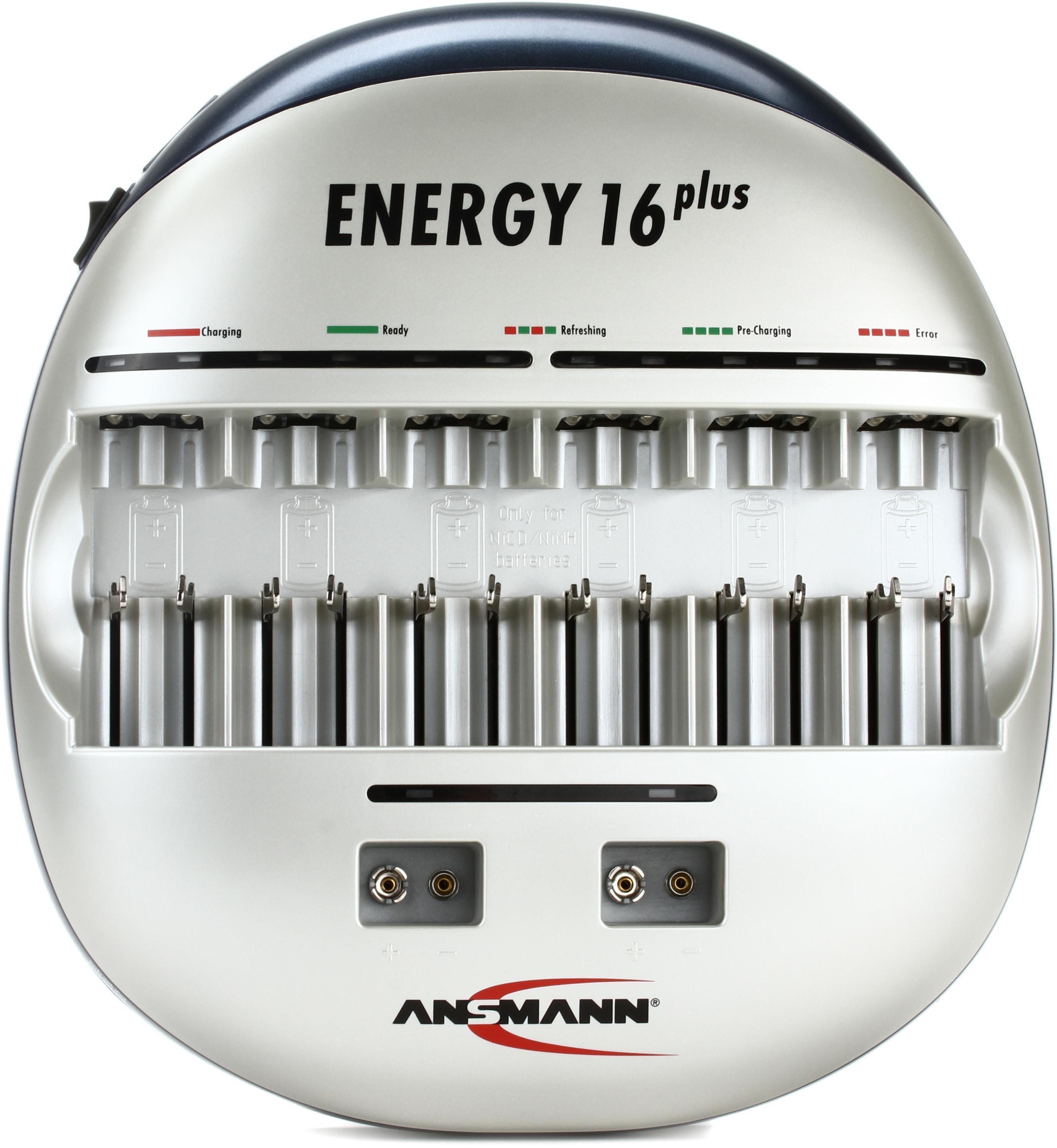 Bundled Item: Ansmann Energy 16 Plus Battery Charger
