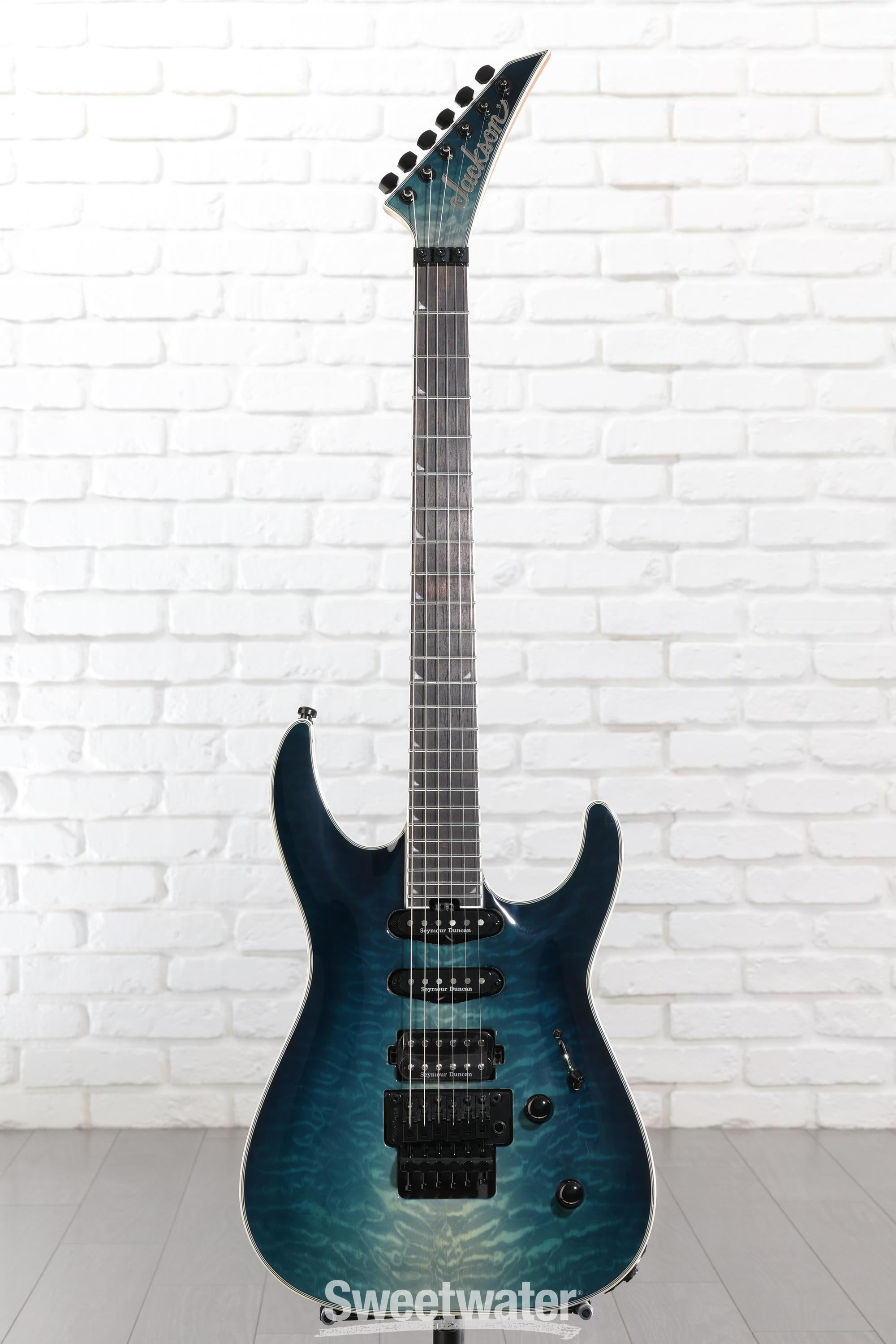 Jackson Pro Plus Series Soloist SLA3Q Electric Guitar - Polar