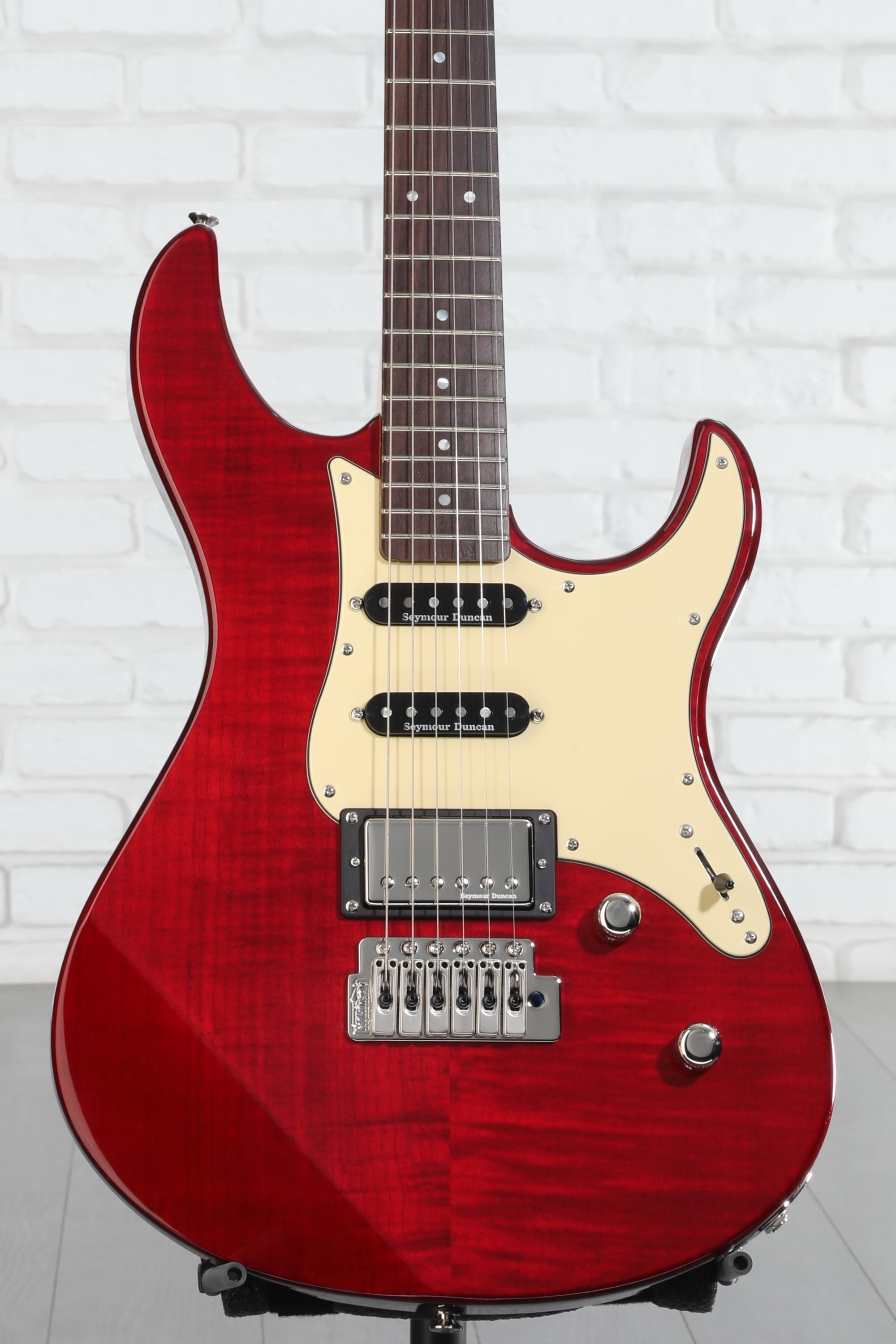 Yamaha PAC612VIIFMX Pacifica Electric Guitar - Fired Red