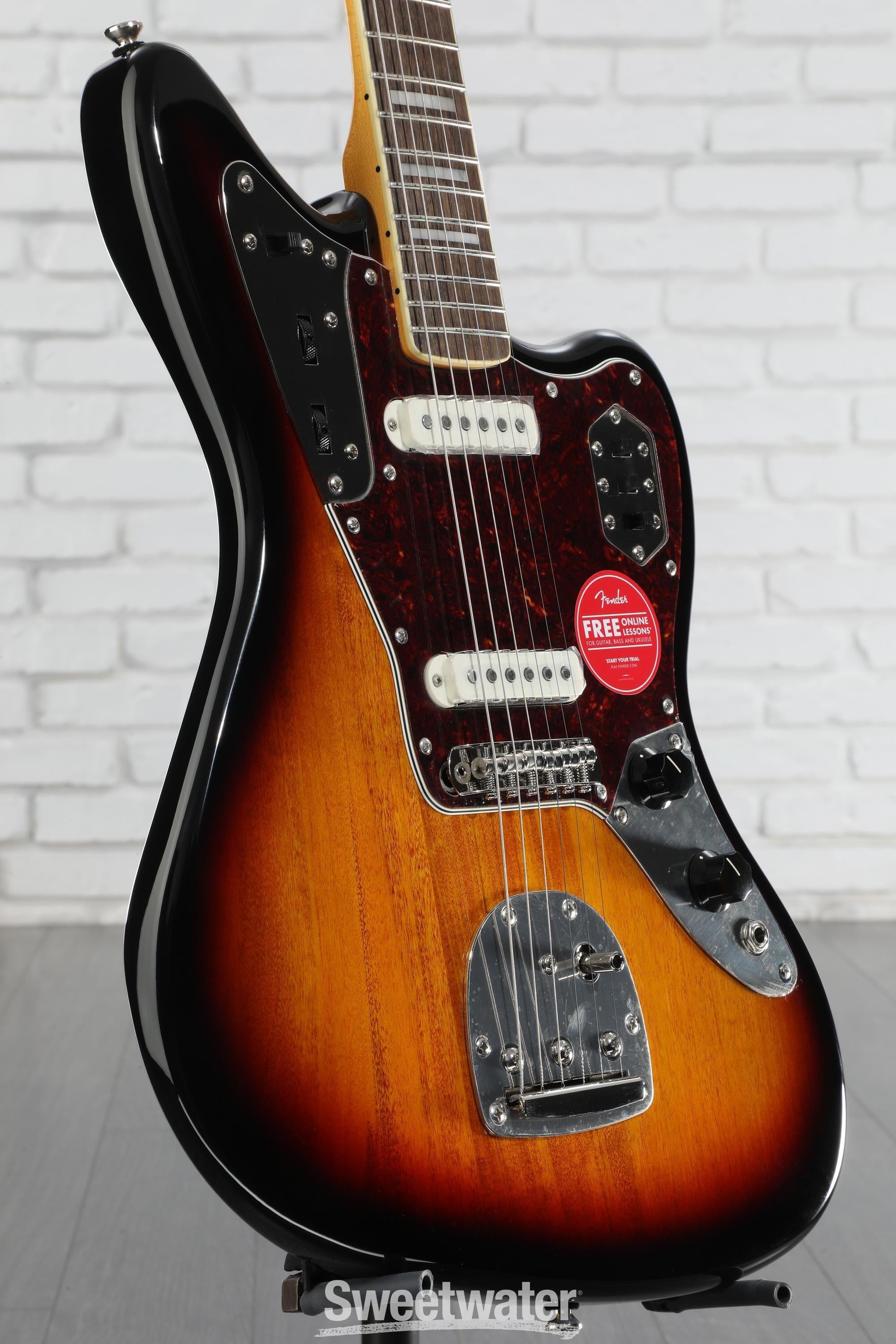 ギター SQUIER Classic Vibe 70s Jaguar 3TS Amazon.com: Squier Classic Vibe 70s Jaguar Electric Guitar
