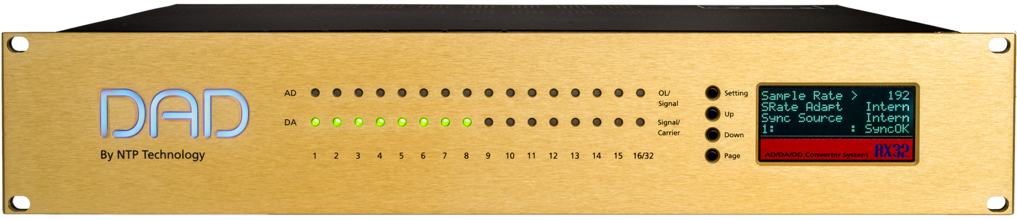 Digital Audio Denmark AX32R BASE AD/DA Converter and Digital Audio Matrix