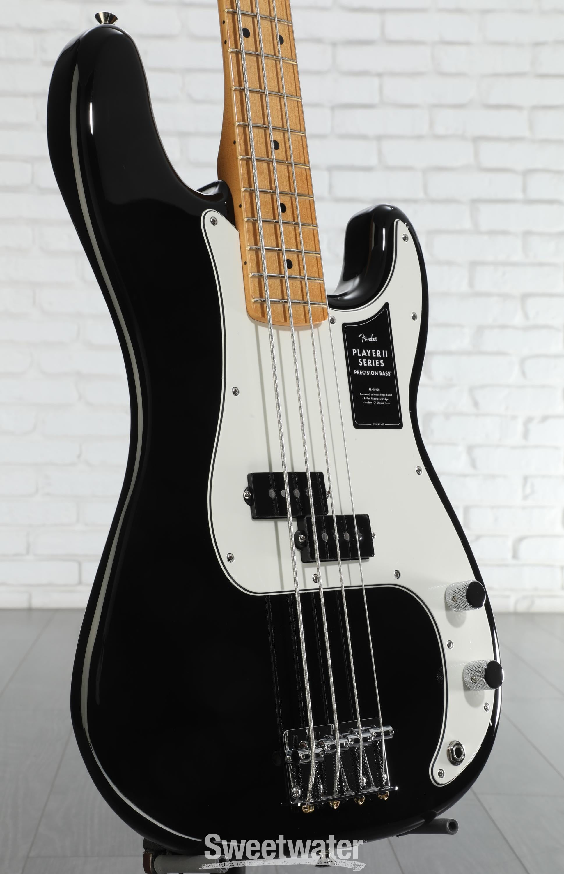 本日限定価格Fender Player Ⅱ Precision Bass BLK Amazon.com: Fender Player II Precision Bass - Black