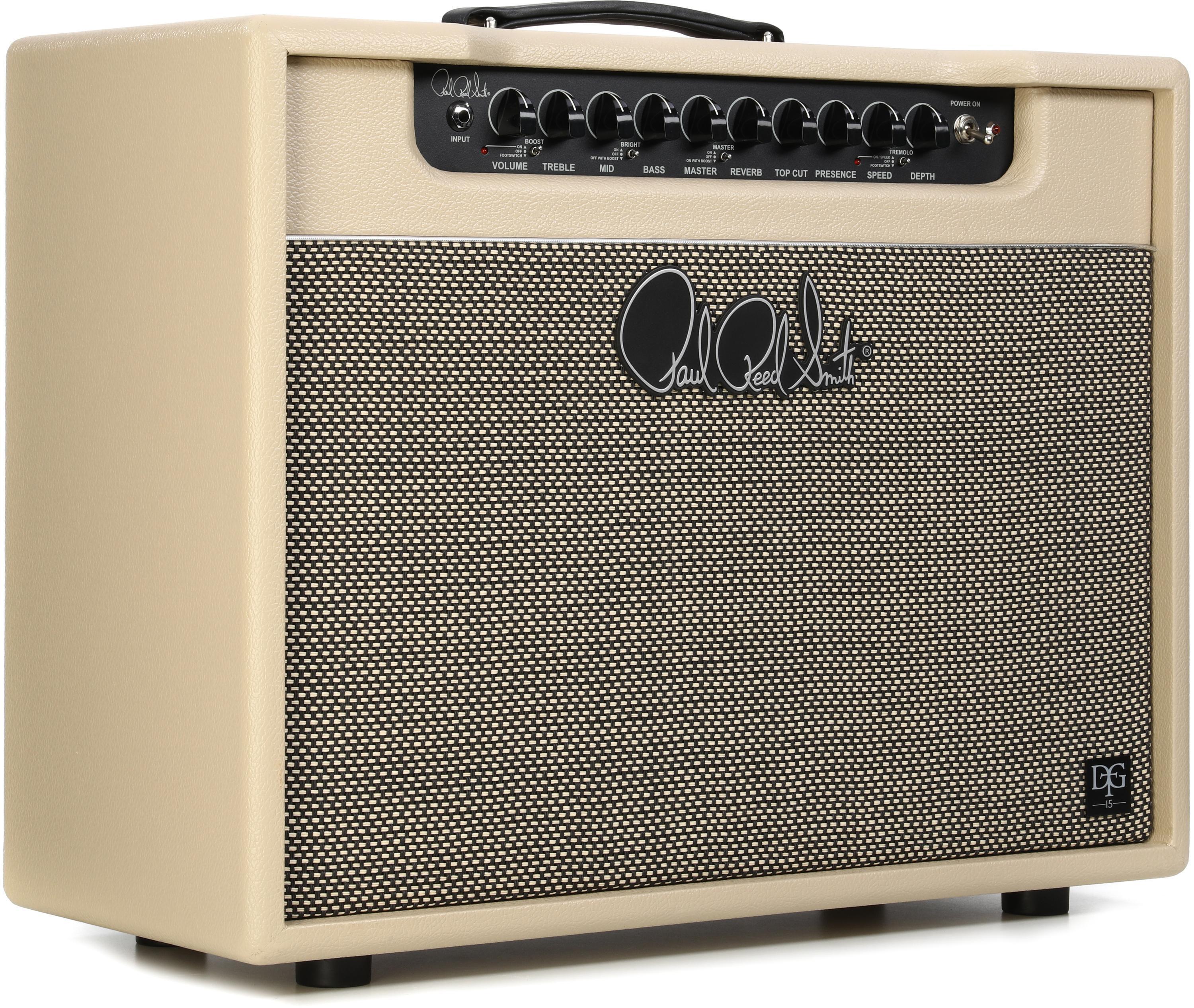 Photo of PRS DGT 15 Combo 15-watt 1 x 12-inch Combo Amplifier - Blonde Tolex