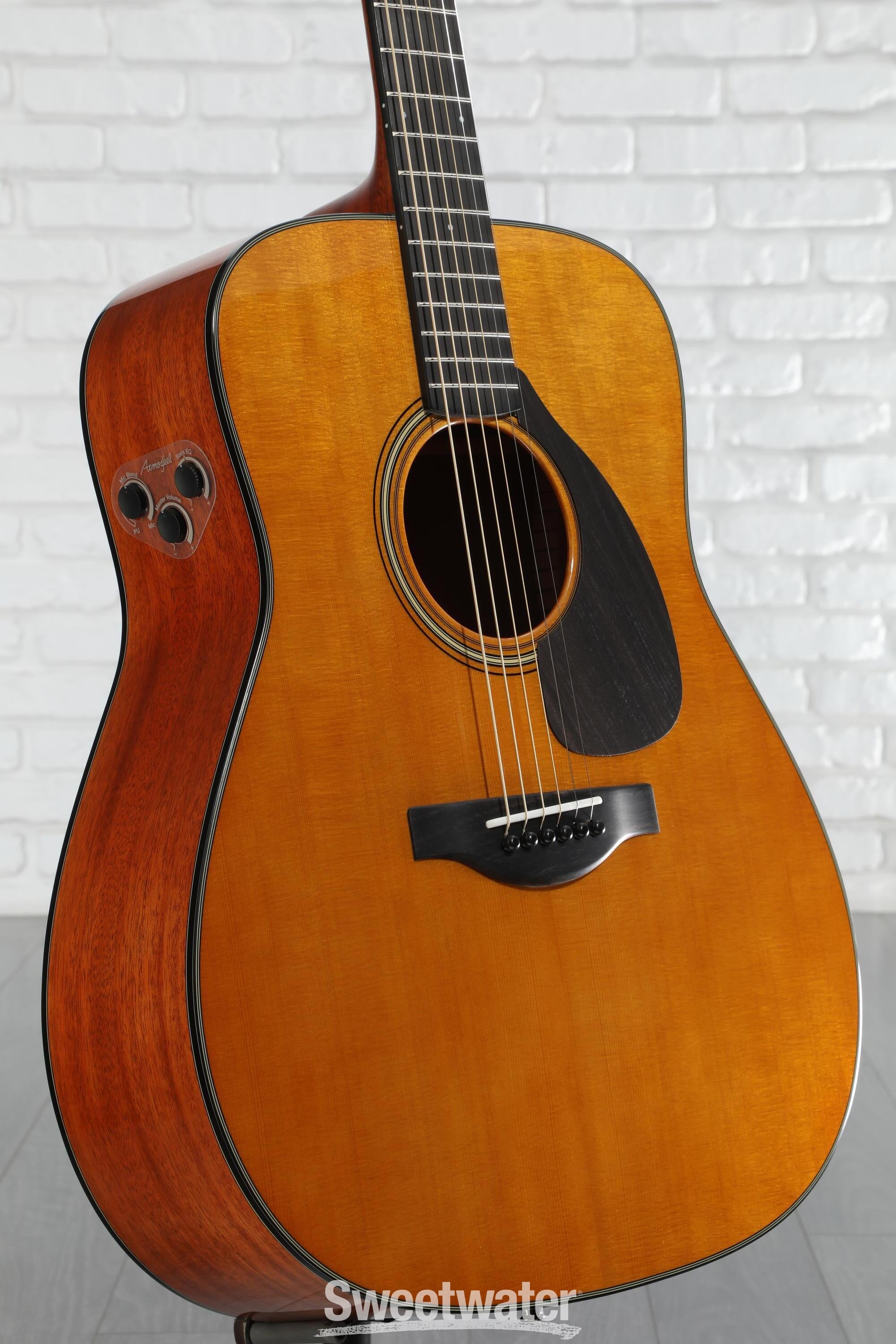 専用　　YAMAHA FGX5 red label series 極美品 Yamaha Red Label FGX5 Acoustic Guitar - Natural | Sweetwater