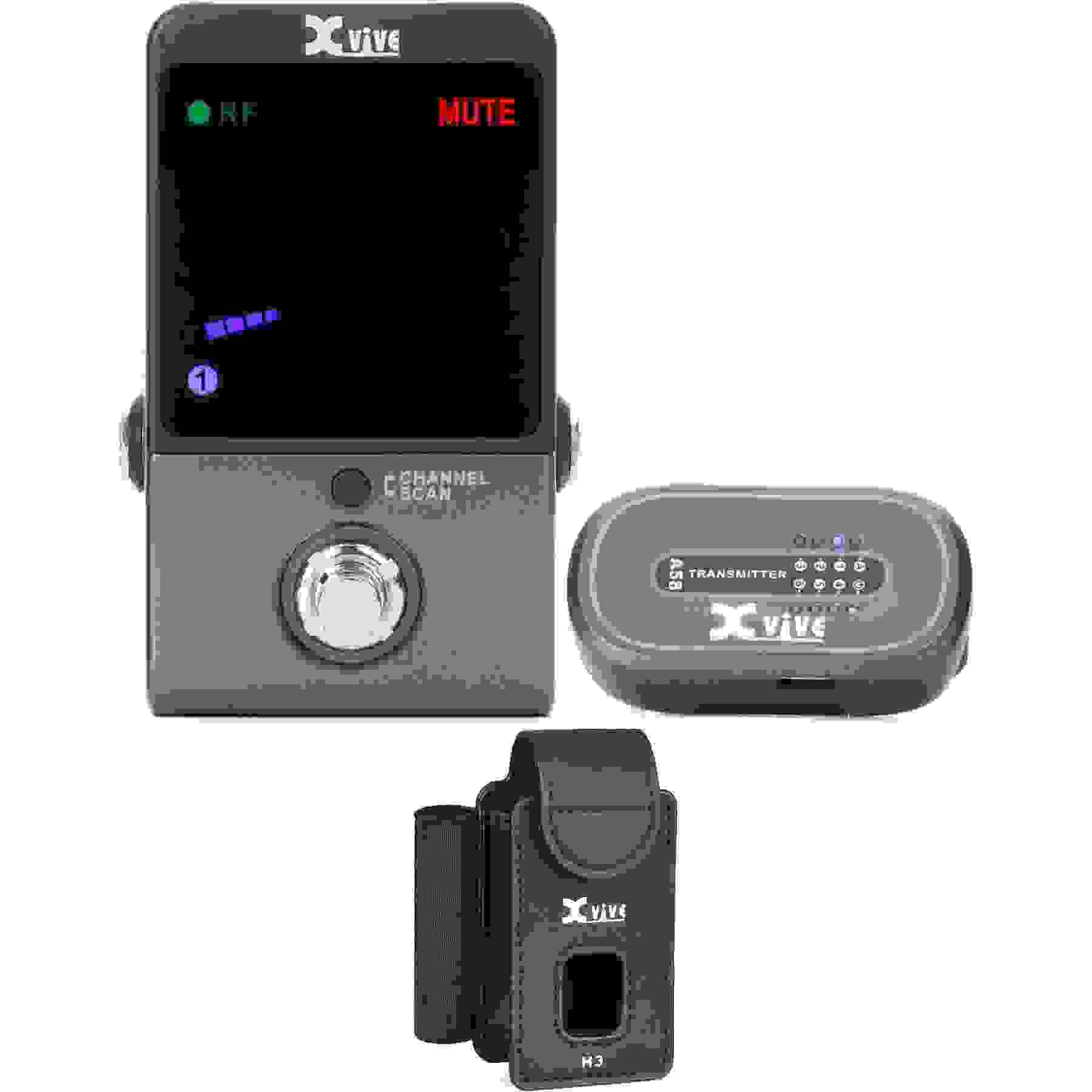 Xvive P58 5.8GHz Wireless Guitar Pedal System with Holder