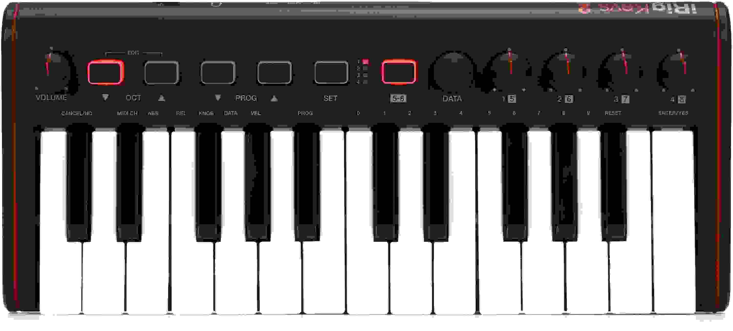 IK Multimedia iRig Keys 2 25-key Controller for iOS, Android, and Mac/PC