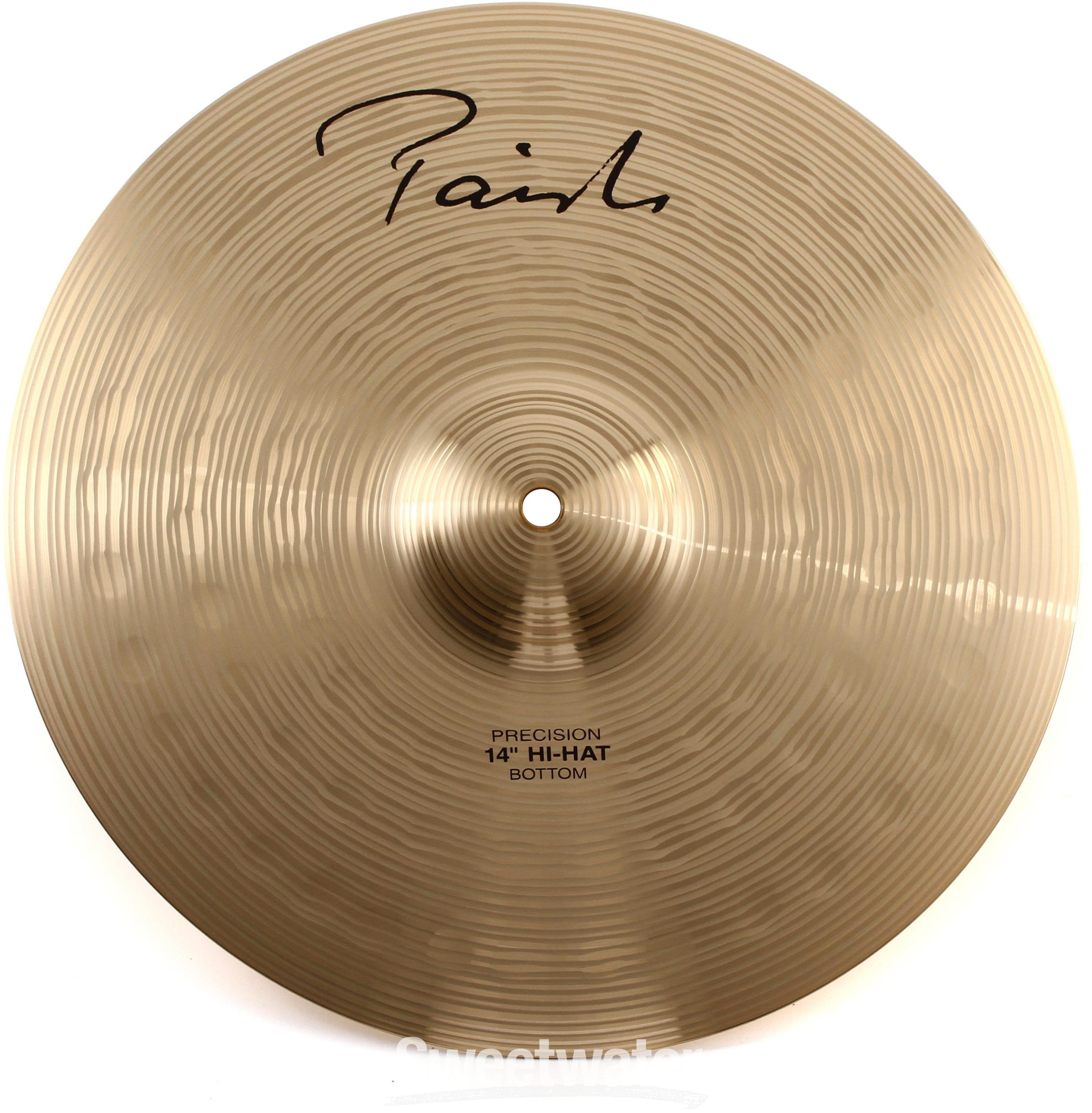 Paiste 14 inch Signature Precision Hi-hat Cymbals | Sweetwater