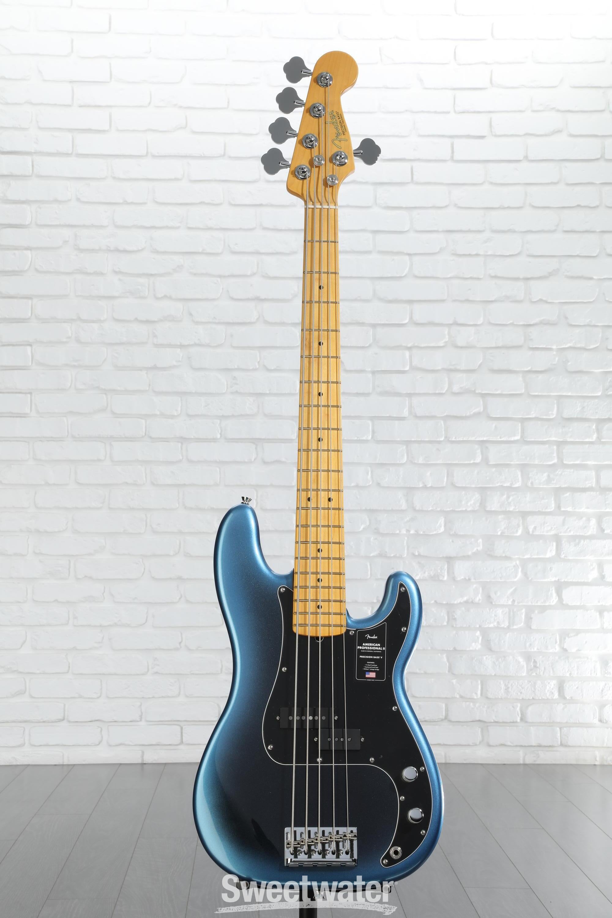 ベース Fender USA ProfessionalII PrecisionBassV Fender American Professional II Precision Bass V - Dark