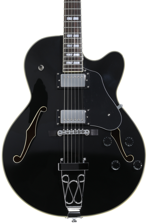 Sire 335 Larry Carltonブラック Sire Larry Carlton H7F Hollowbody Electric Guitar - Black