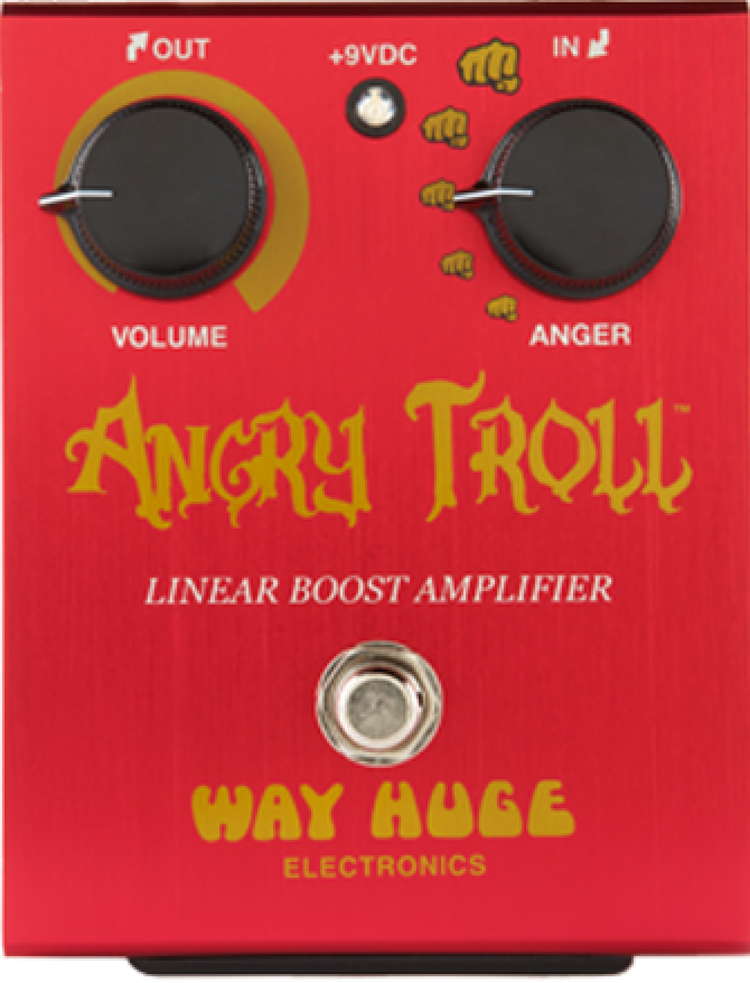 Way Huge Angry Troll ギターエフェクター Way Huge Angry Troll Linear Boost Amplifier | Sweetwater