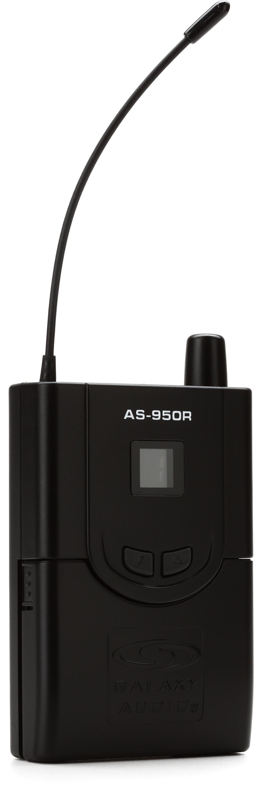 Photo of Galaxy Audio AS-950R Wireless In-ear Monitor Receiver (470-494 MHz)