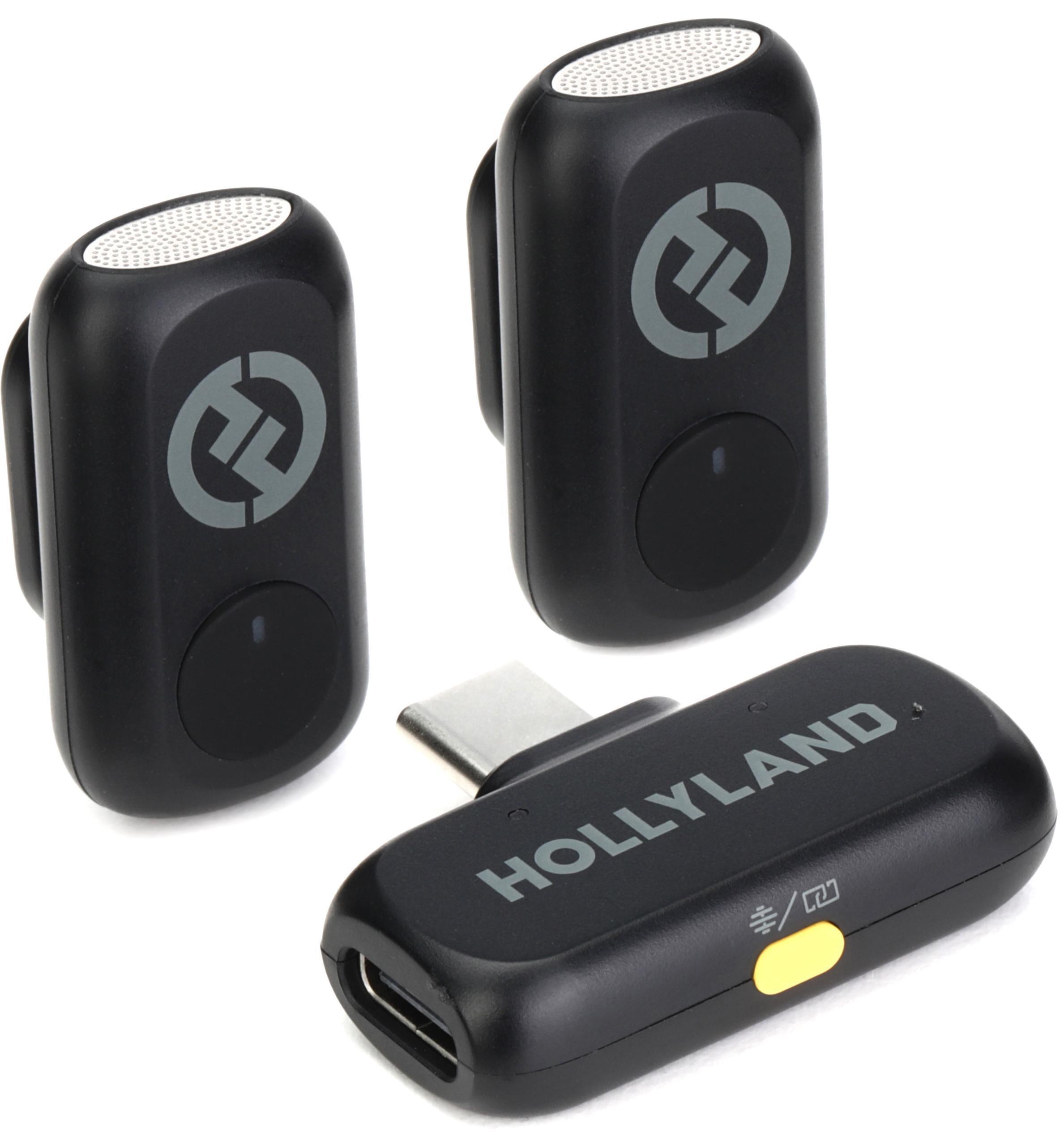 Hollyland LARK A1 Mini Duo USB-C Wireless Microphone System