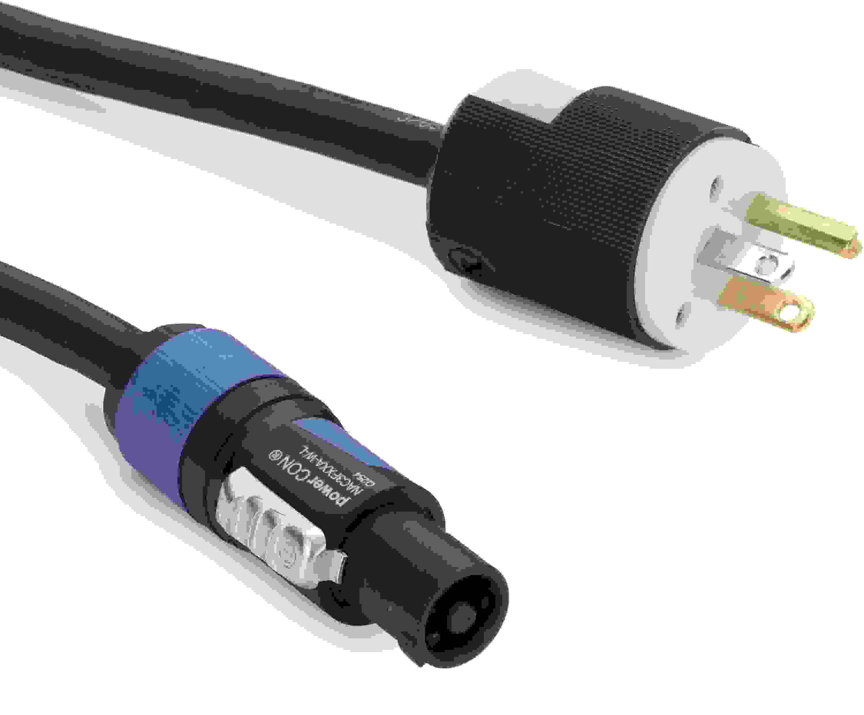 Pro Co PWRCON/15M-50 NEMA 5-15P to powerCON A Cable - 50 foot