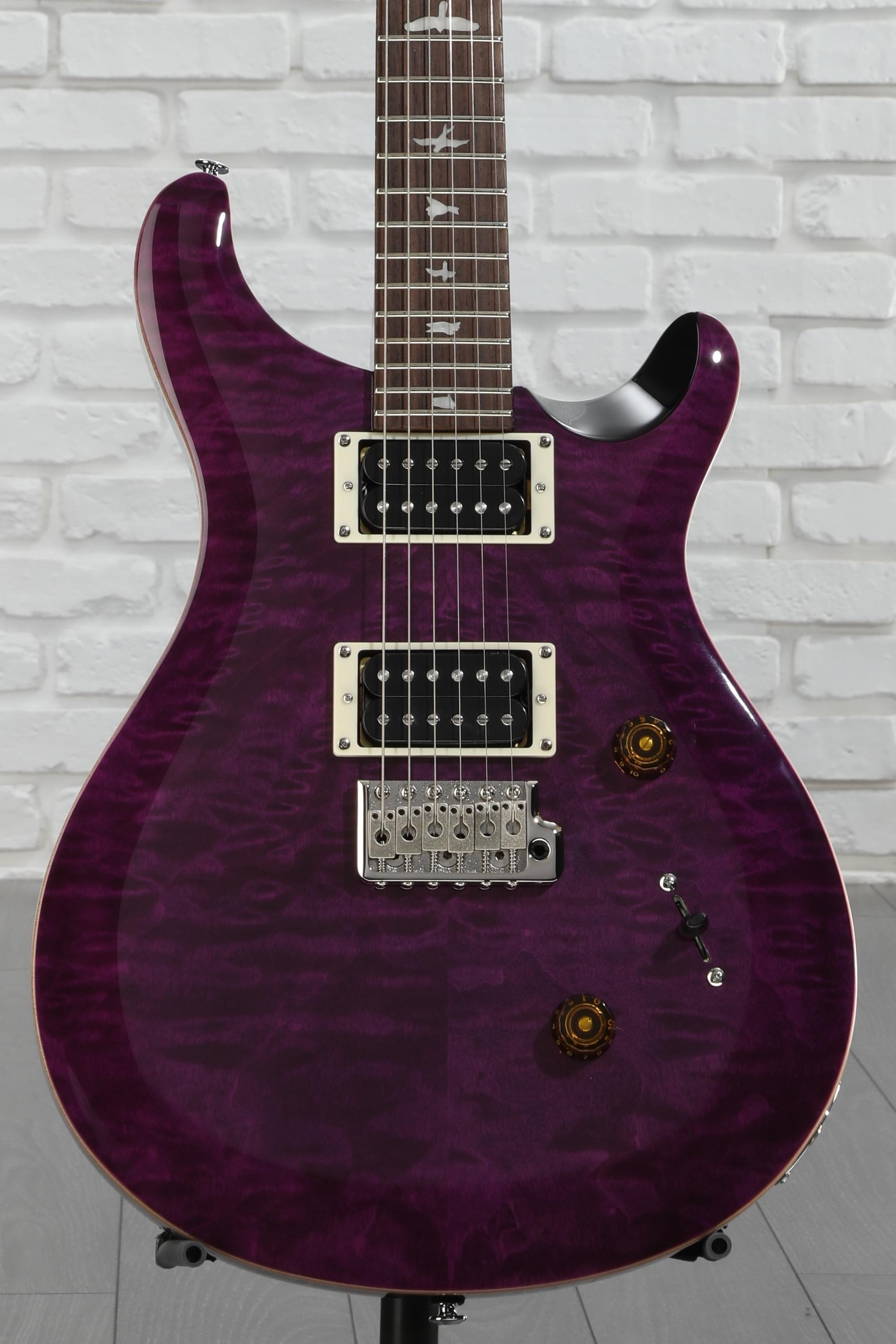 PRS SE Custom 24 Electric Guitar - Amethyst, Sweetwater