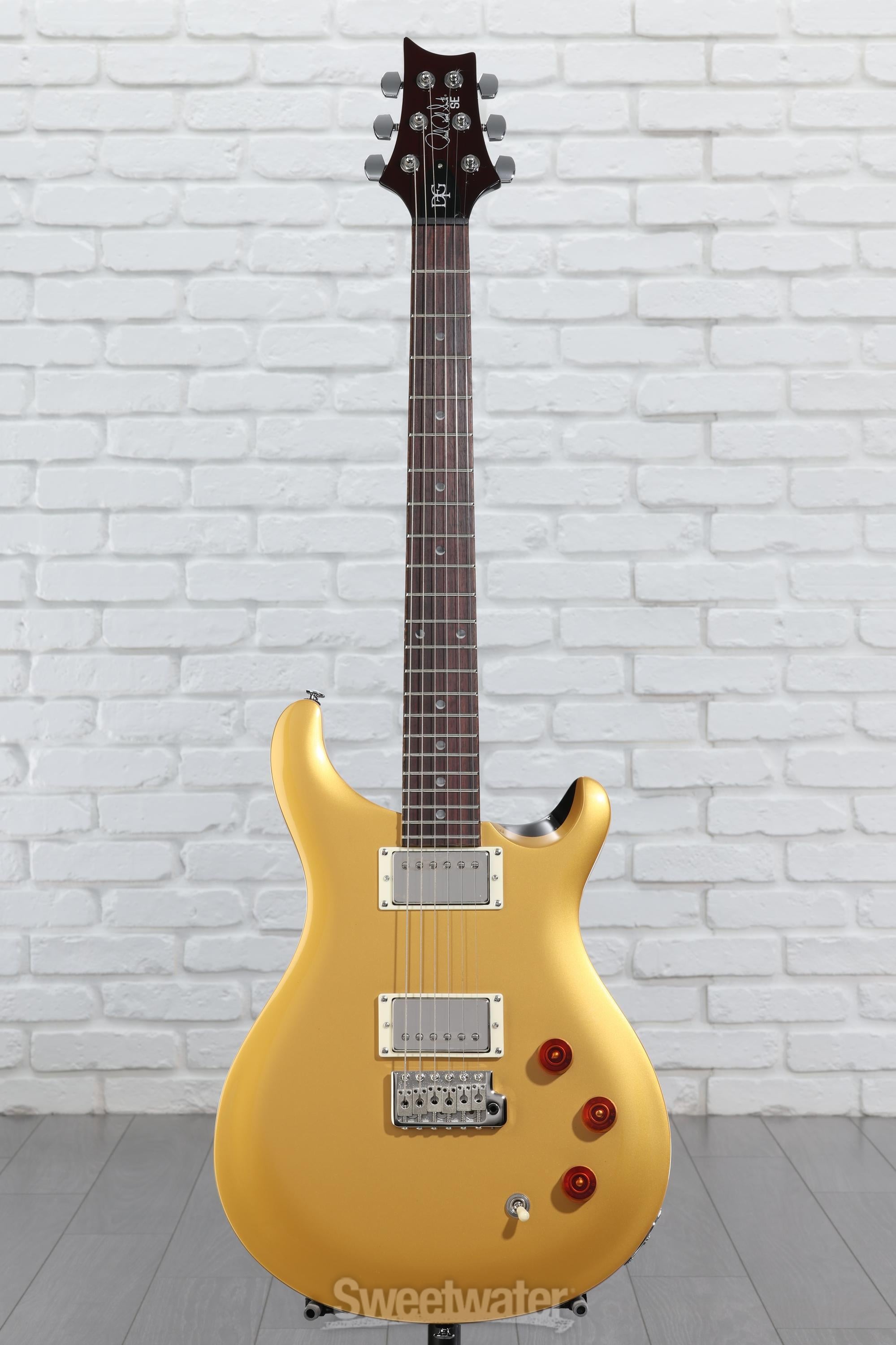 PRS SE DGT David Grissom Solidbody Electric Guitar - Gold