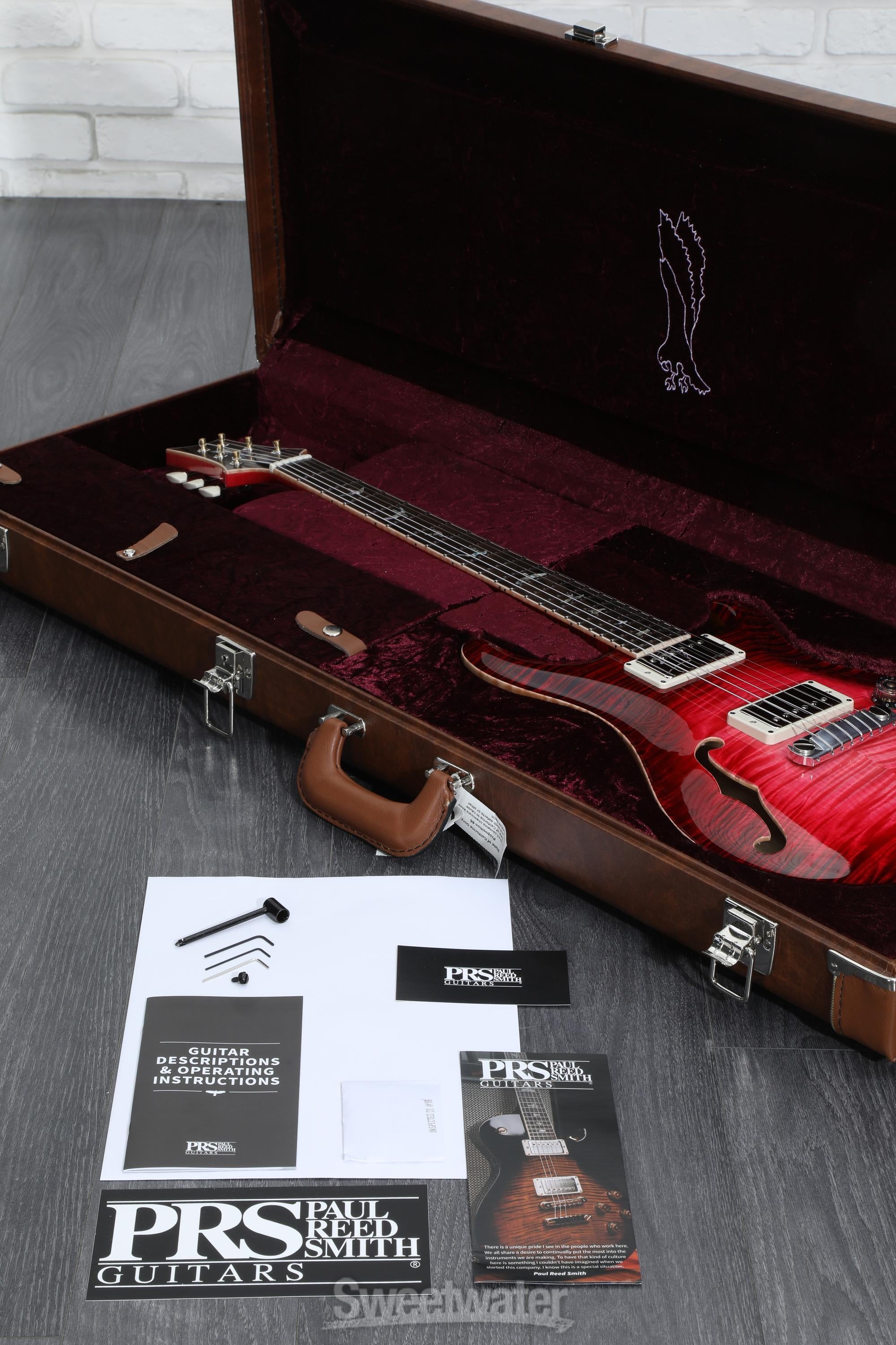 PRS Private Stock #11623 McCarty Semi-Hollow Electric Guitar - Blood ...