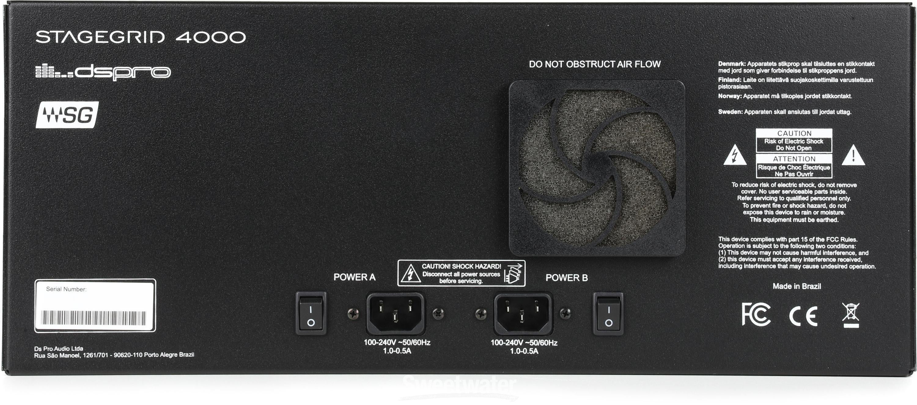 Waves DSPRO StageGrid 4000 | Sweetwater Waves DSPRO StageGrid 4000 | Sweetwater