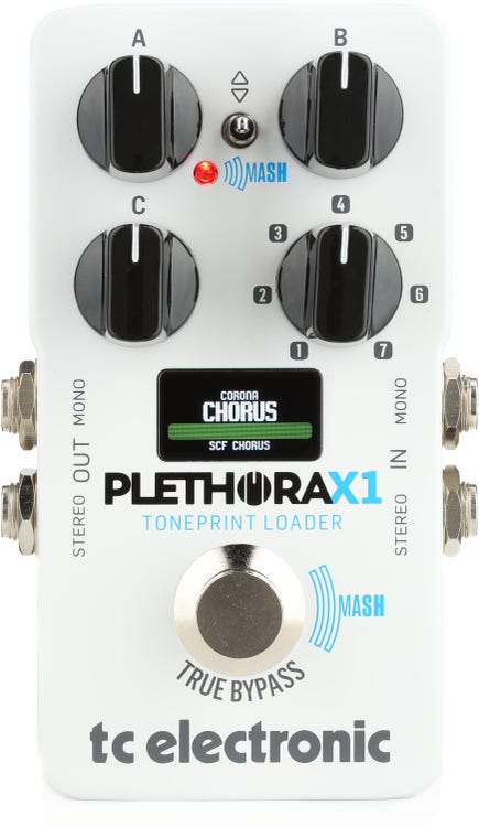 TC Electronic Plethora X1 TonePrint Multi-effects Pedal | Sweetwater