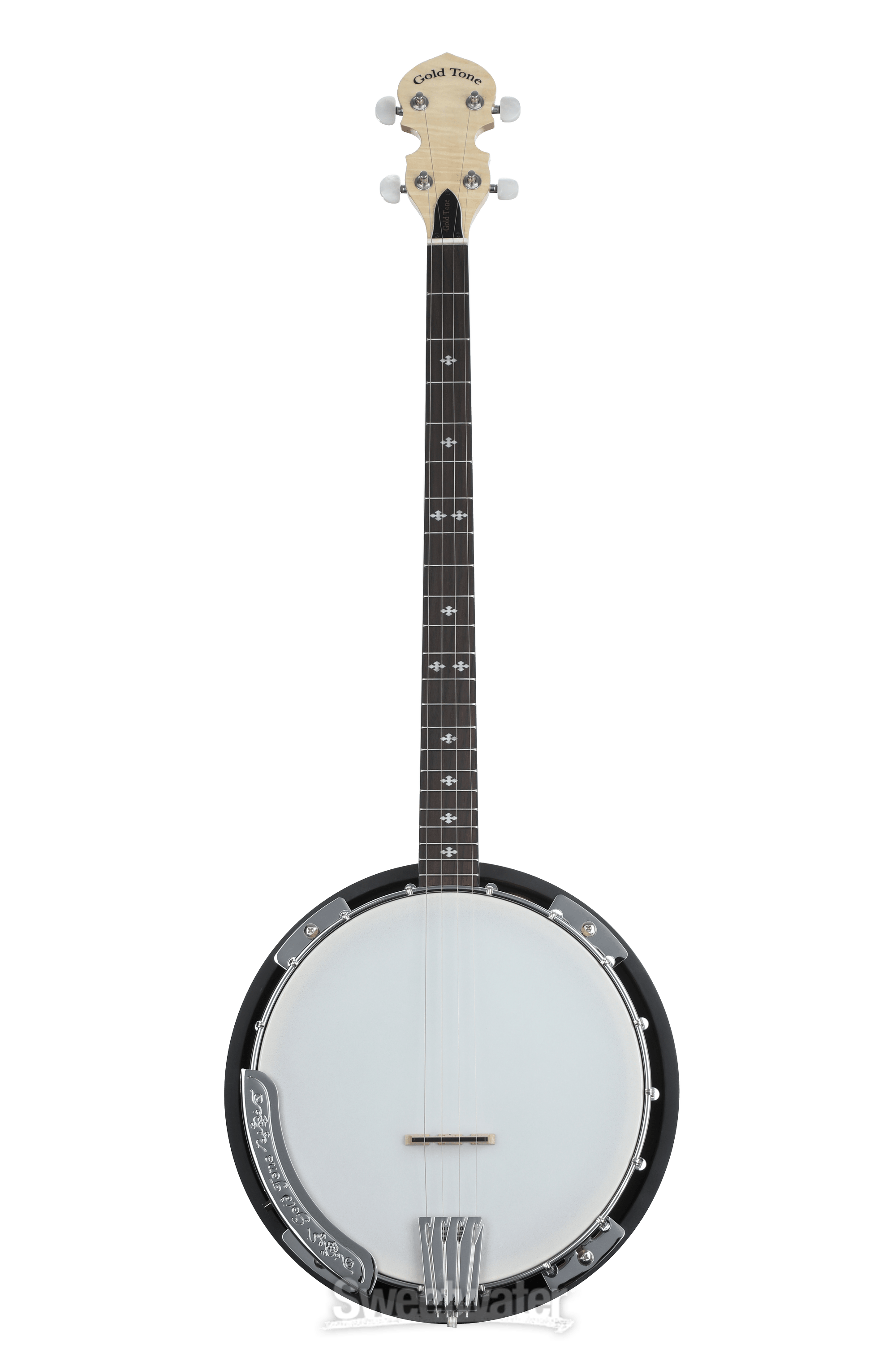 Gold Tone CCPlectrum Cripple Creek Plectrum Banjo Natural Sweetwater