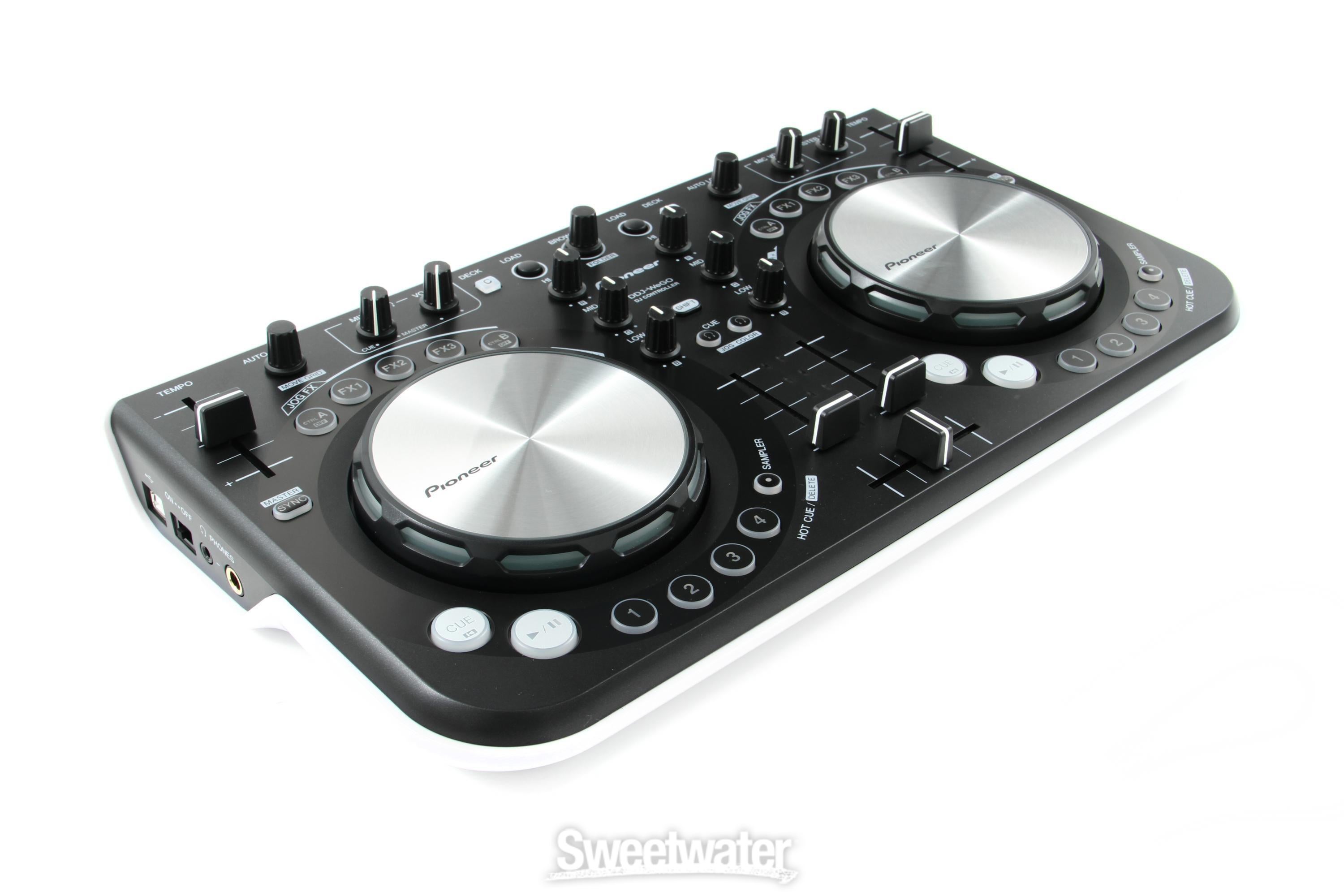 Pioneer DJ DDJ-WeGO2-W Compact iOS DJ Contoller (White