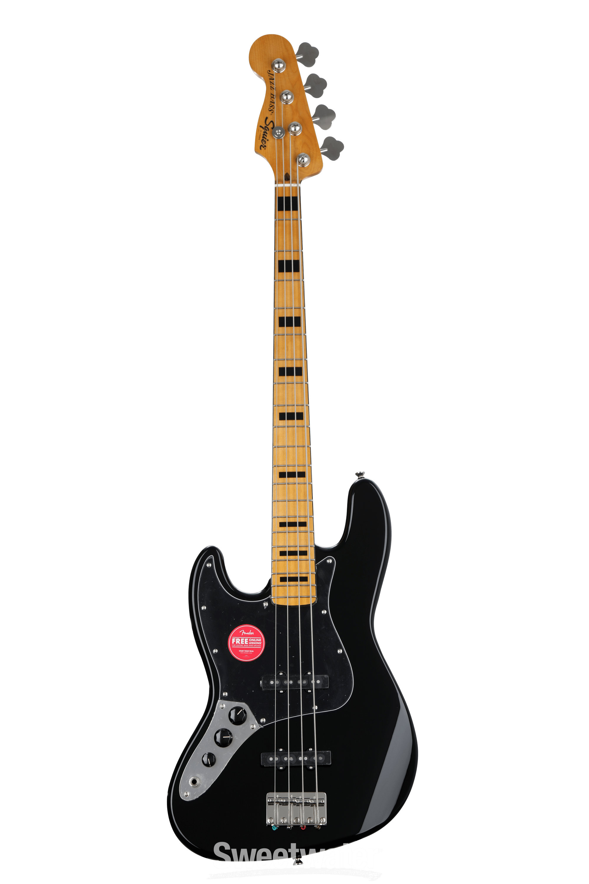 Squier jazz bass online left handed