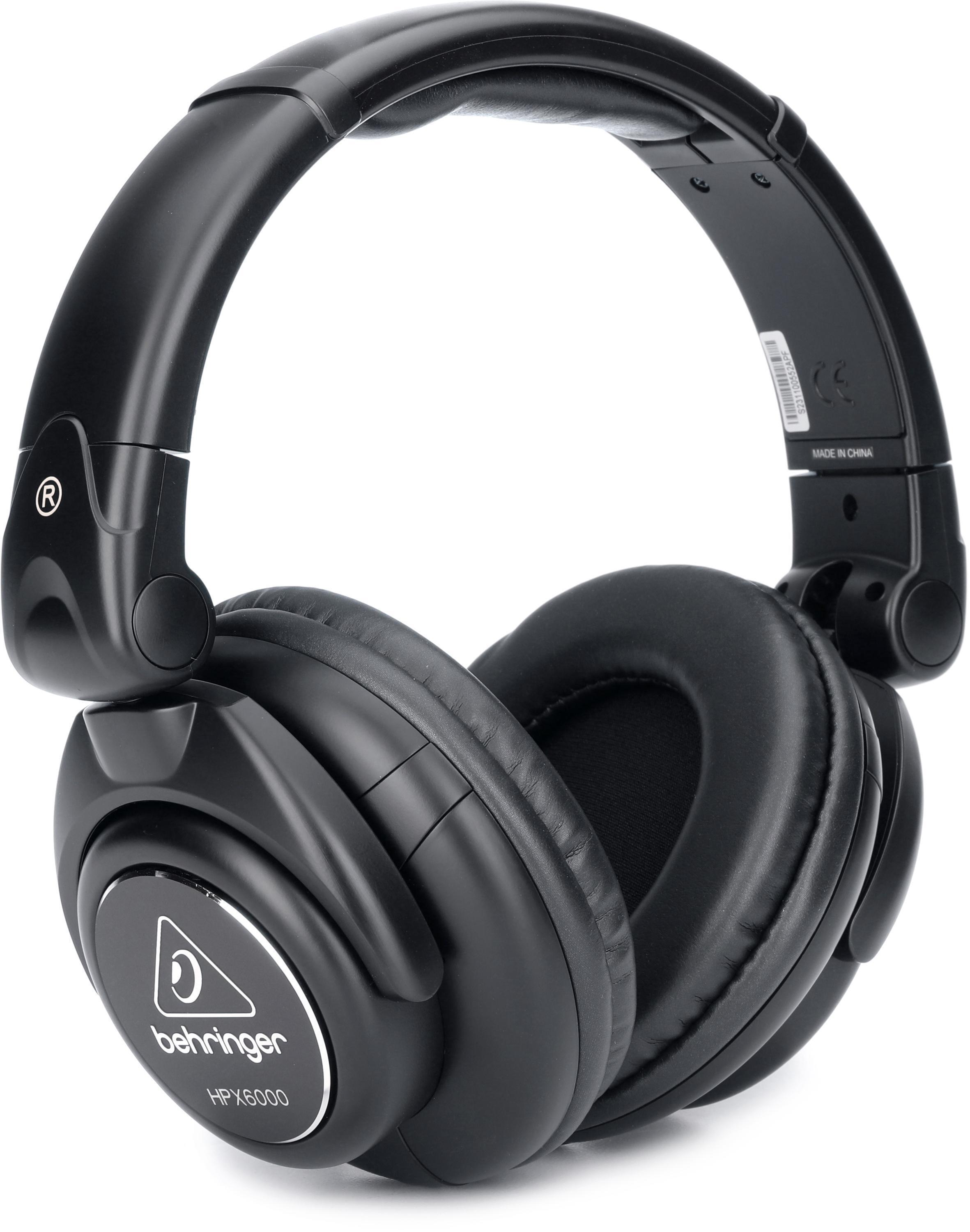 美品/ほぼ新品 behringer HPX6000 DJ用ヘッドホン Behringer HPX6000 Professional DJ Headphones | Sweetwater