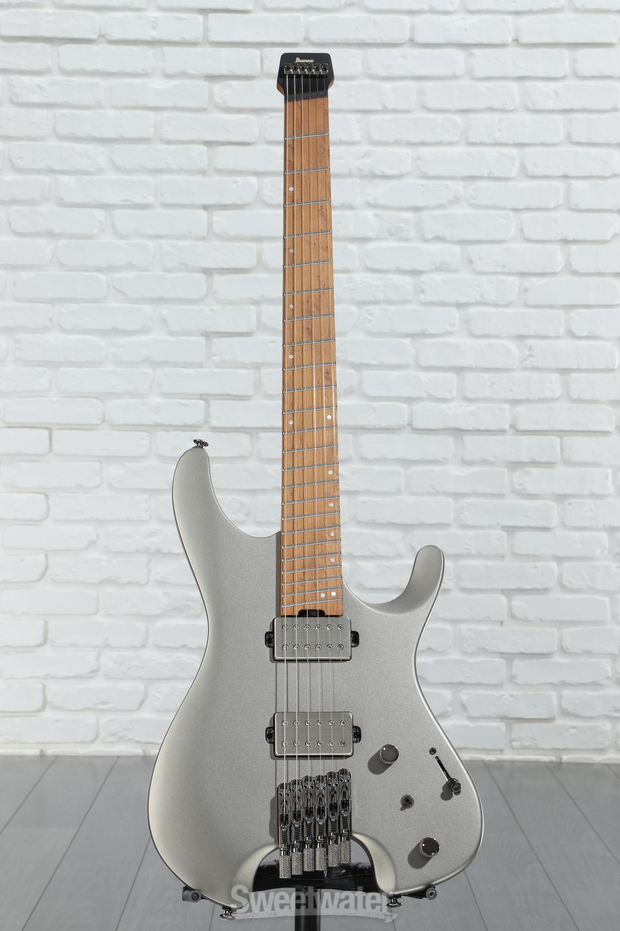 Ibanez QX52 Electric Guitar - Metallic Gray Matte | Sweetwater