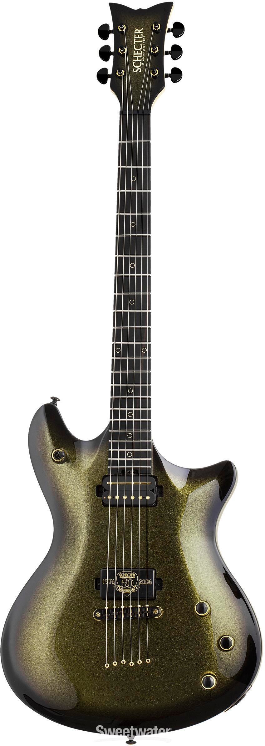 ギター SCHECTER/TEMPEST Schecter Tempest 50th Anniversary Electric Guitar - Gold Burst