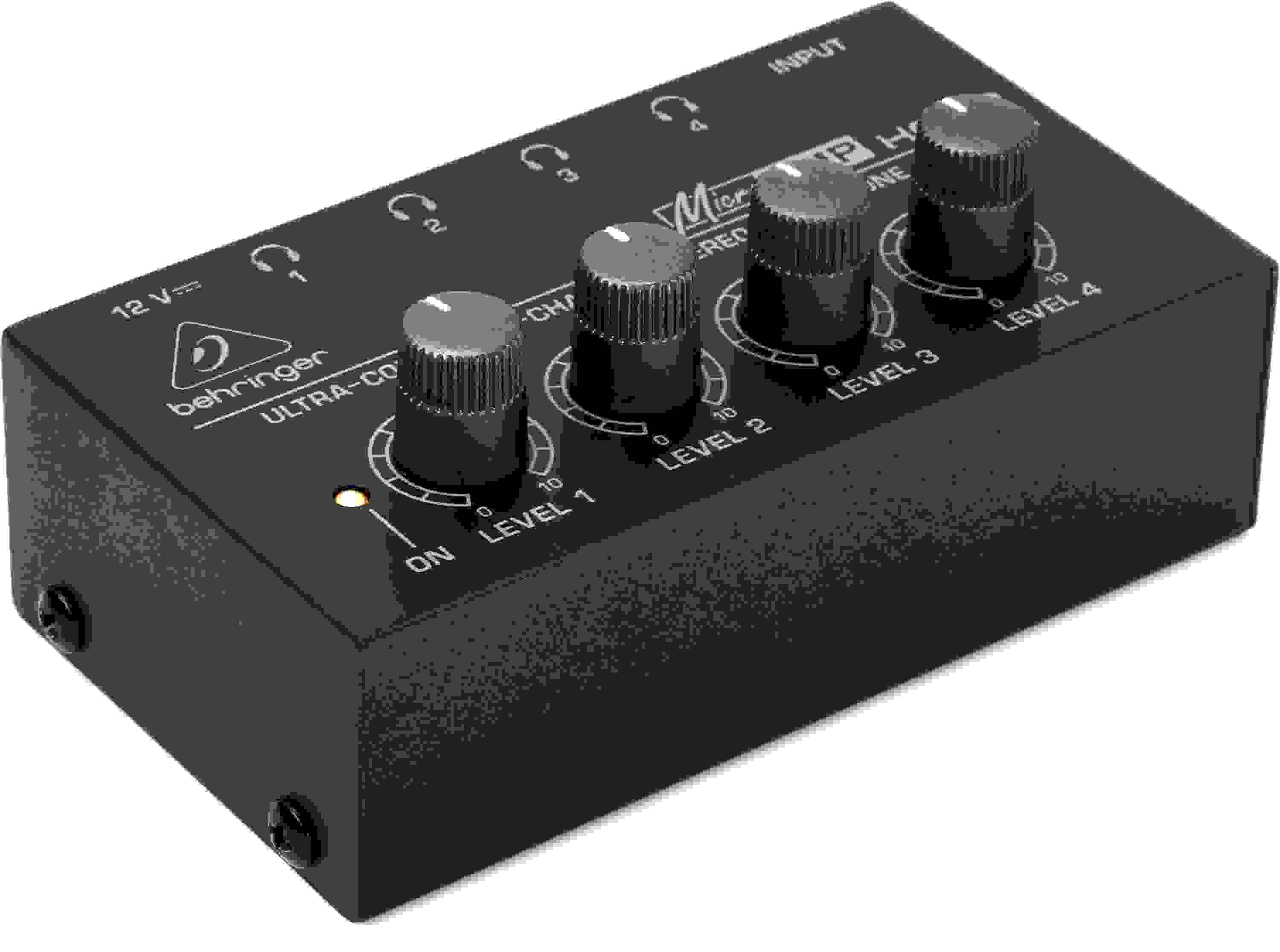 Behringer Microamp Ha400 4-ch Headphone Amp 