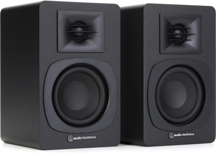 Audio-Technica AT-SP3X Powered Bookshelf Speakers (Pair)