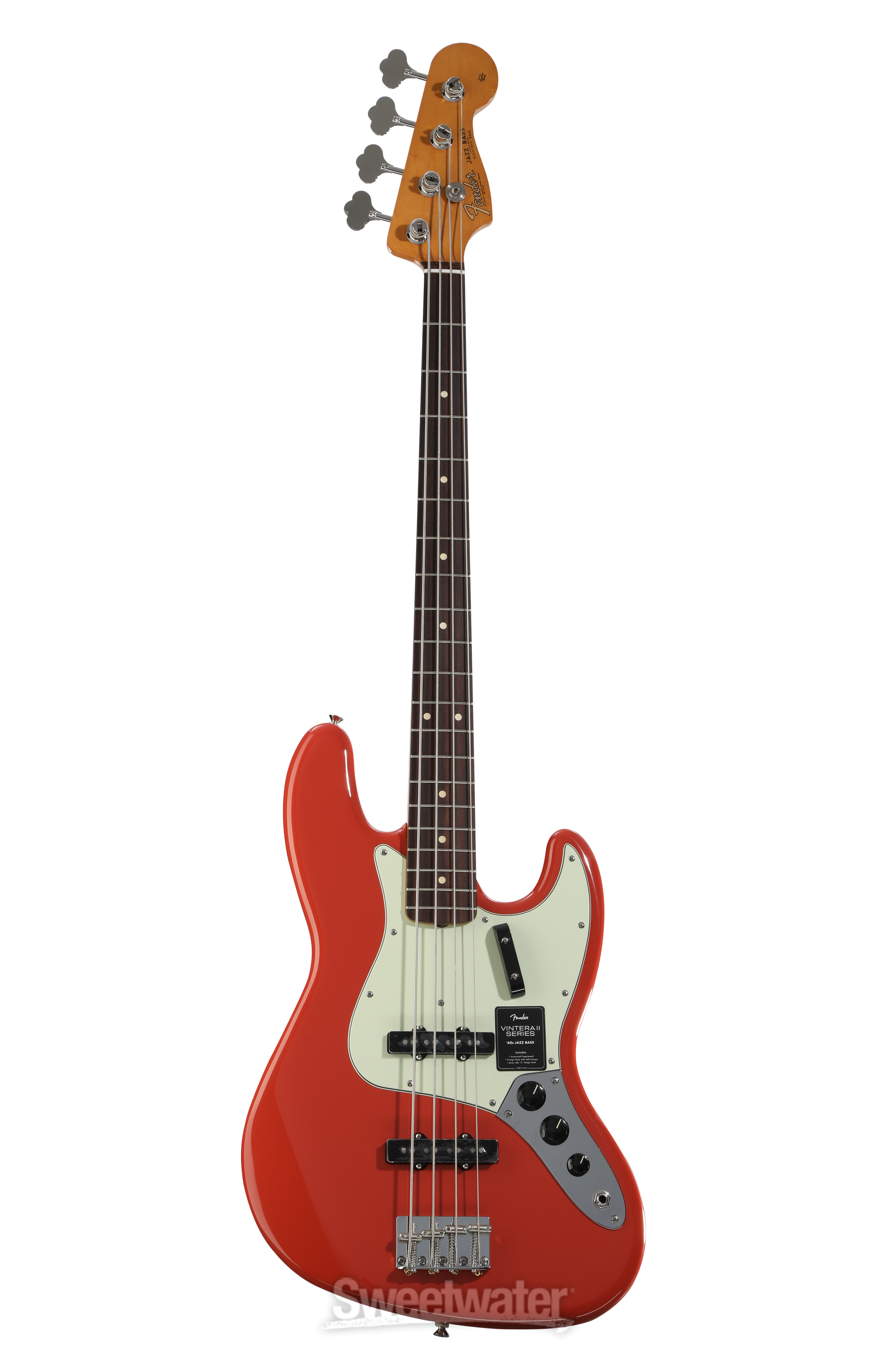 Fender Vintera II ’60s Jazz Bass Fender Vintera II '60s Jazz Bass Rosewood Fingerboard Black