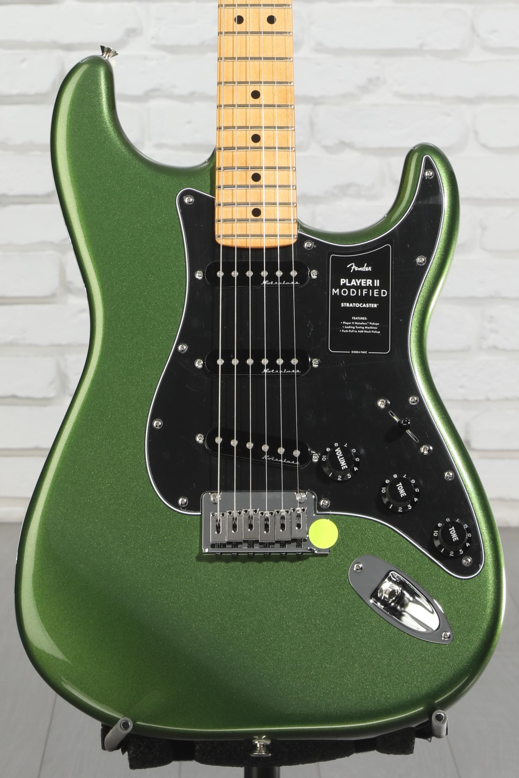 Fender Ltd Player Ⅱ Stratocaster Green Fender Player II Stratocaster Rosewood Fingerboard Birch Green